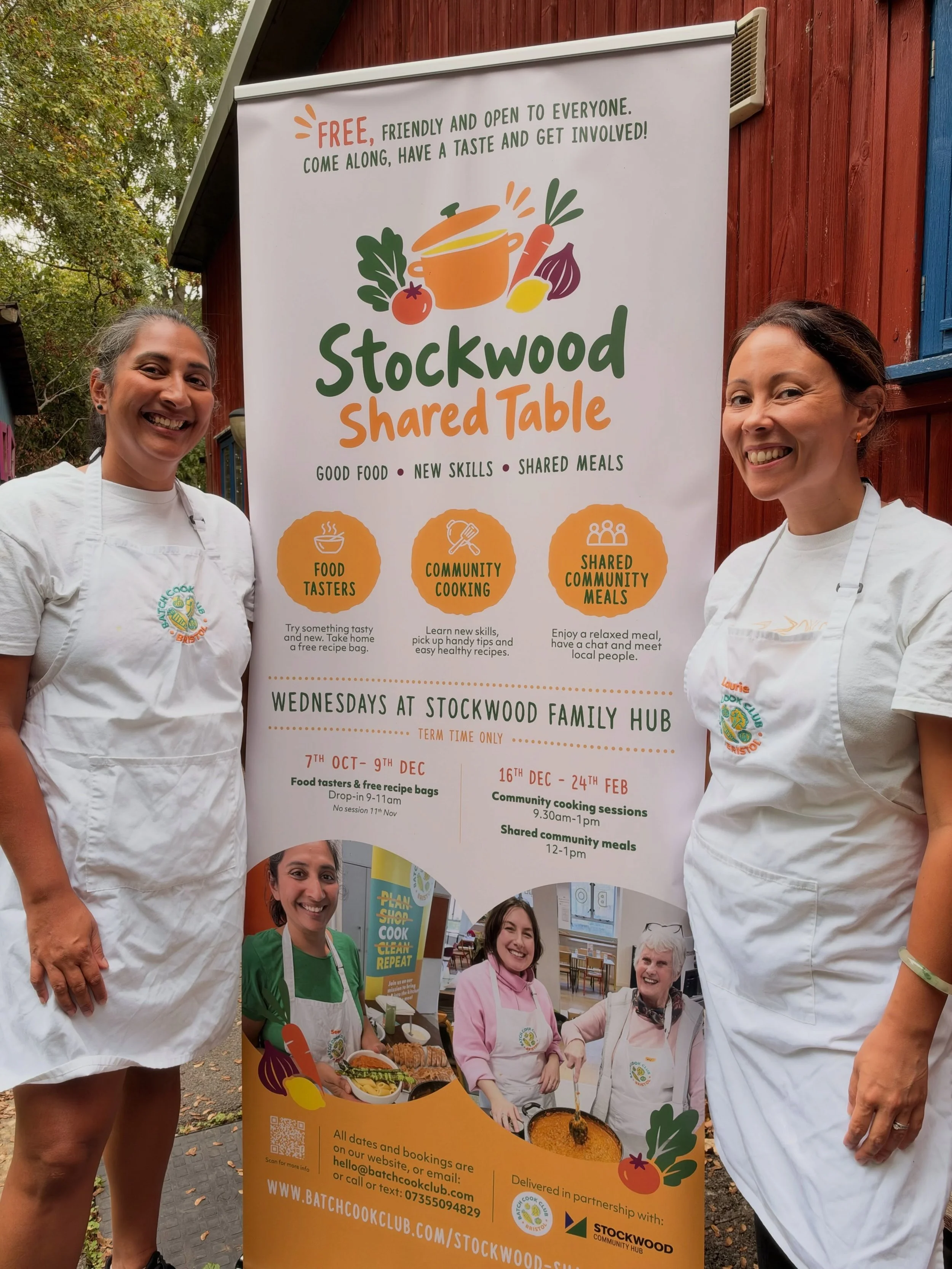⭐️Introducing Stockwood Shared Table! Launching Wednesday 7 October 🍽️ 

Bringing people together around good food, simple cooking and shared meals in Stockwood. 

We&rsquo;re excited to be partnering with Stockwood Community Hub to launch Stockwood