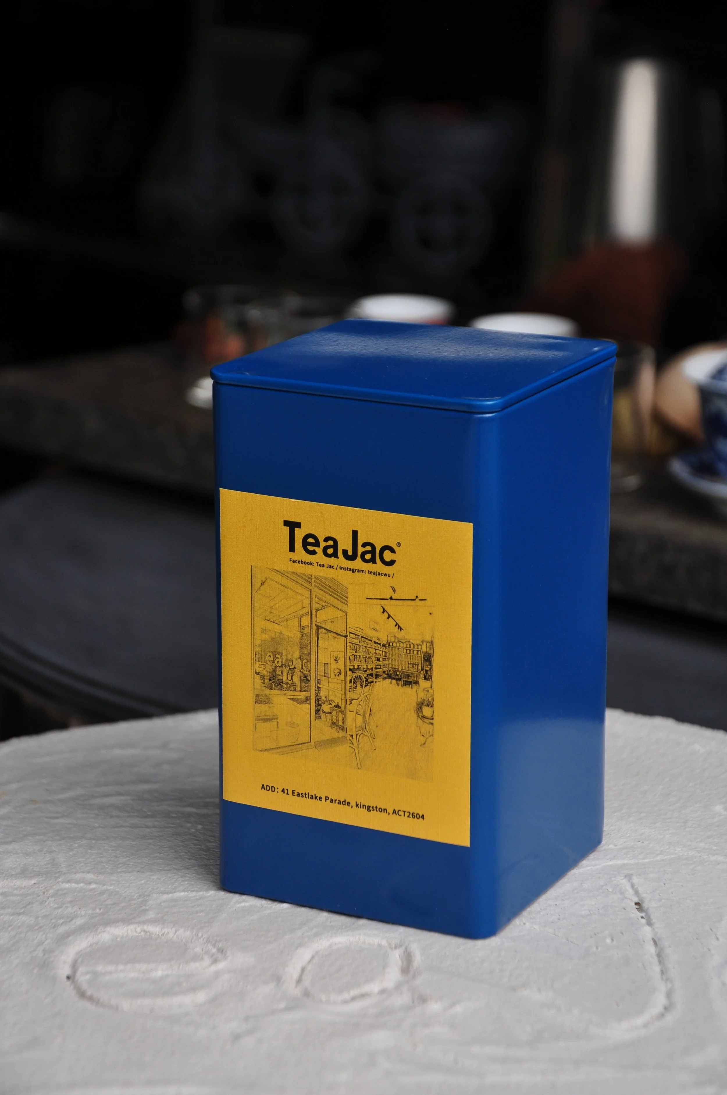 A tin of 50g Gongmei loose leaf White Tea of brand Tea Jac