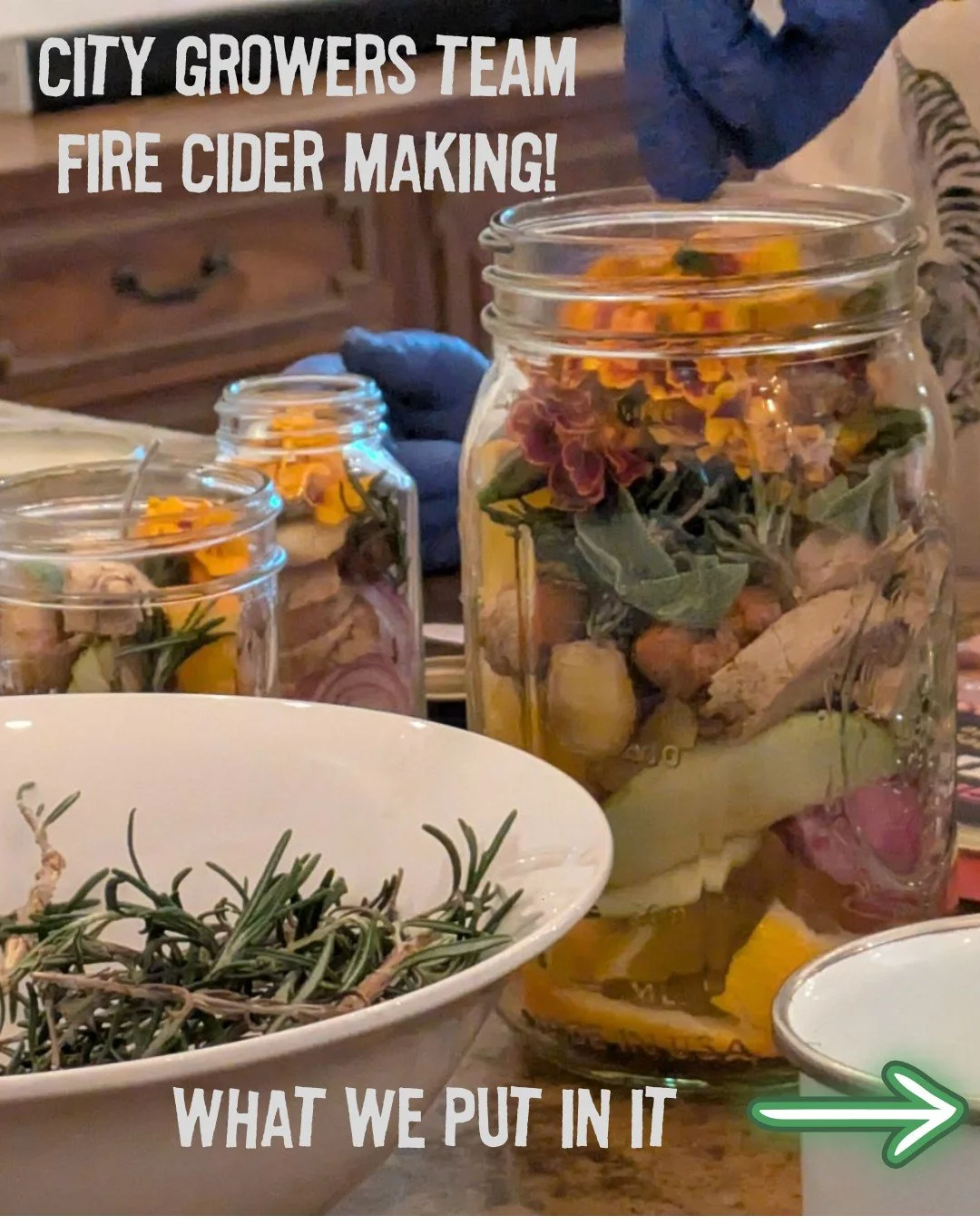 Our season wrapped up this week and we spent a day as a team reflecting on our work as well as wrapping up the learning bed for winter. We ended the day making Fire Cider together with a collection of ingredients that honor what our young people, fri