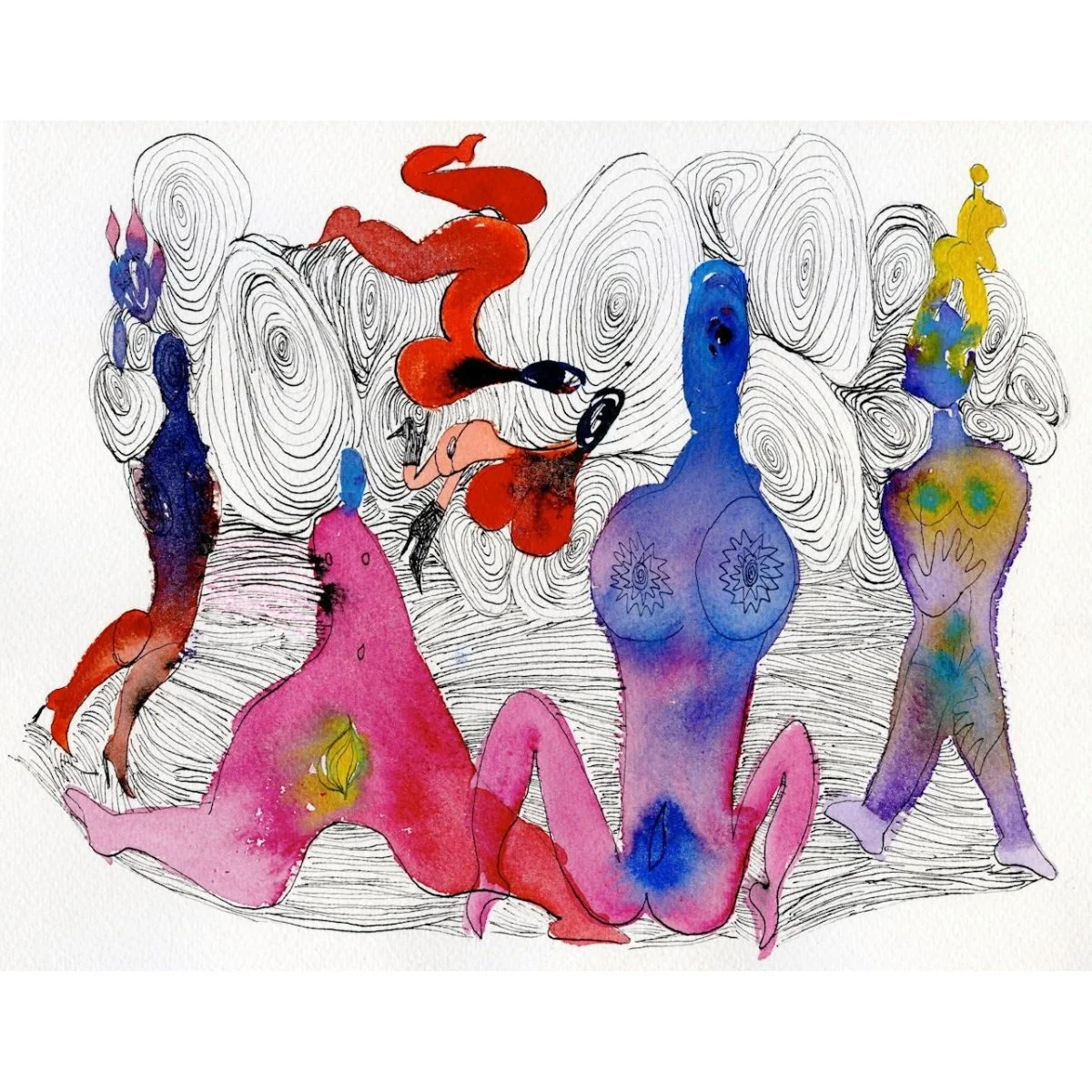 Our bodies are sensuous pits 