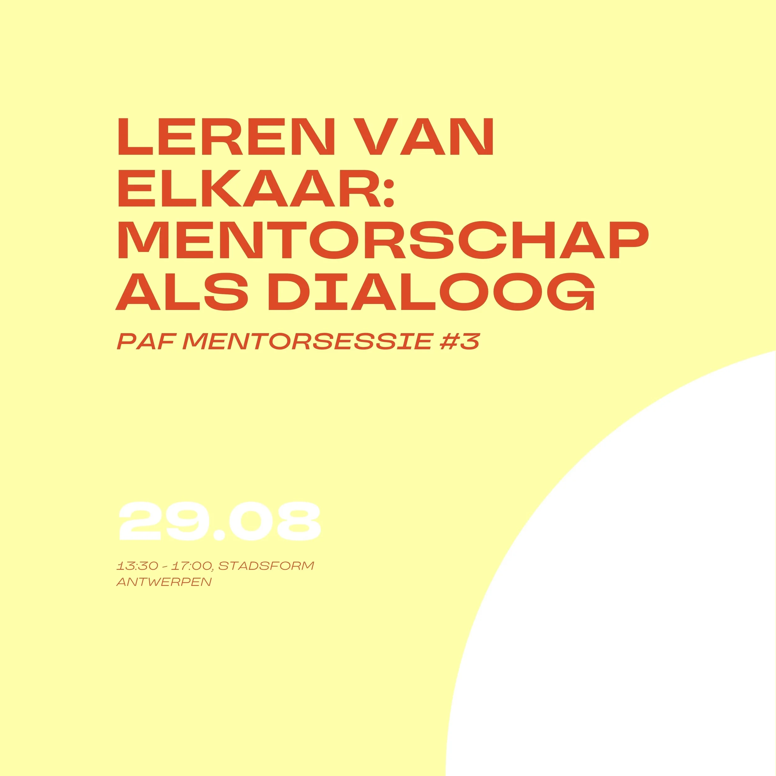 Leren van elkaar – Mentorschap als dialoog - Mentorsessie #3