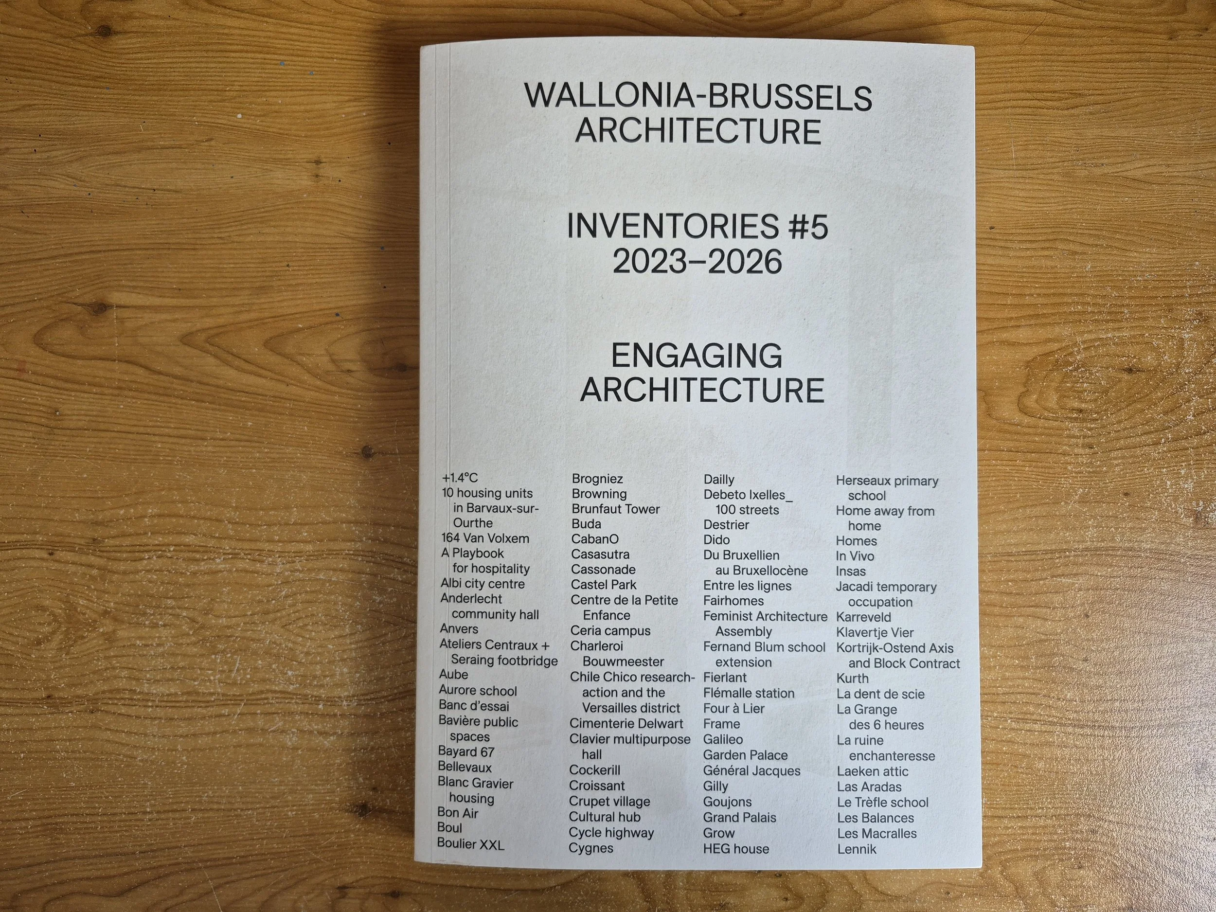 Feminist Architecture Assembly in het Waals - Brussels Architectuurboek
