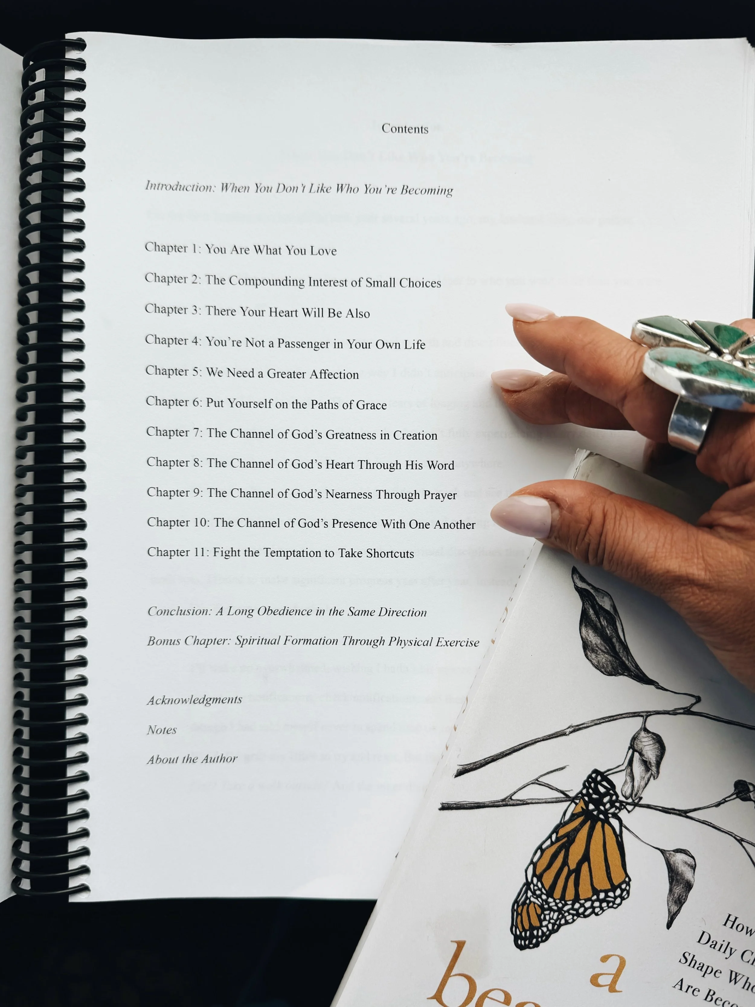 I started reading through my manuscript recently because it had been a minute since I poured my heart out in these pages.

And what surprised me the most was how honest I was about my struggle with distraction, complacency, and lack of joy. 

It wasn