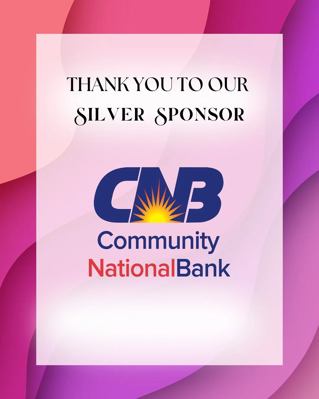We want to send a heartfelt thank you to our Silver sponsors for helping make the First Annual Impactful Women of West Texas Awards Gala an unforgettable night!✨

Your support as a partner is invaluable and directly contributes to empowering and buil