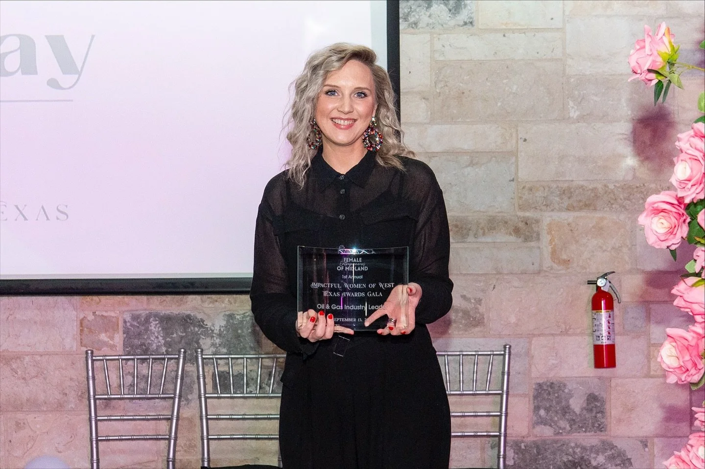 Congratulations to our amazing award winners from the Impactful Women of West Texas Gala! 🏆 The work you have done and continue to do is shaping Weat Texas into one of the best communities to be a part of. 

Group 2:
⭐️Oil &amp; Gas Industry Leader 