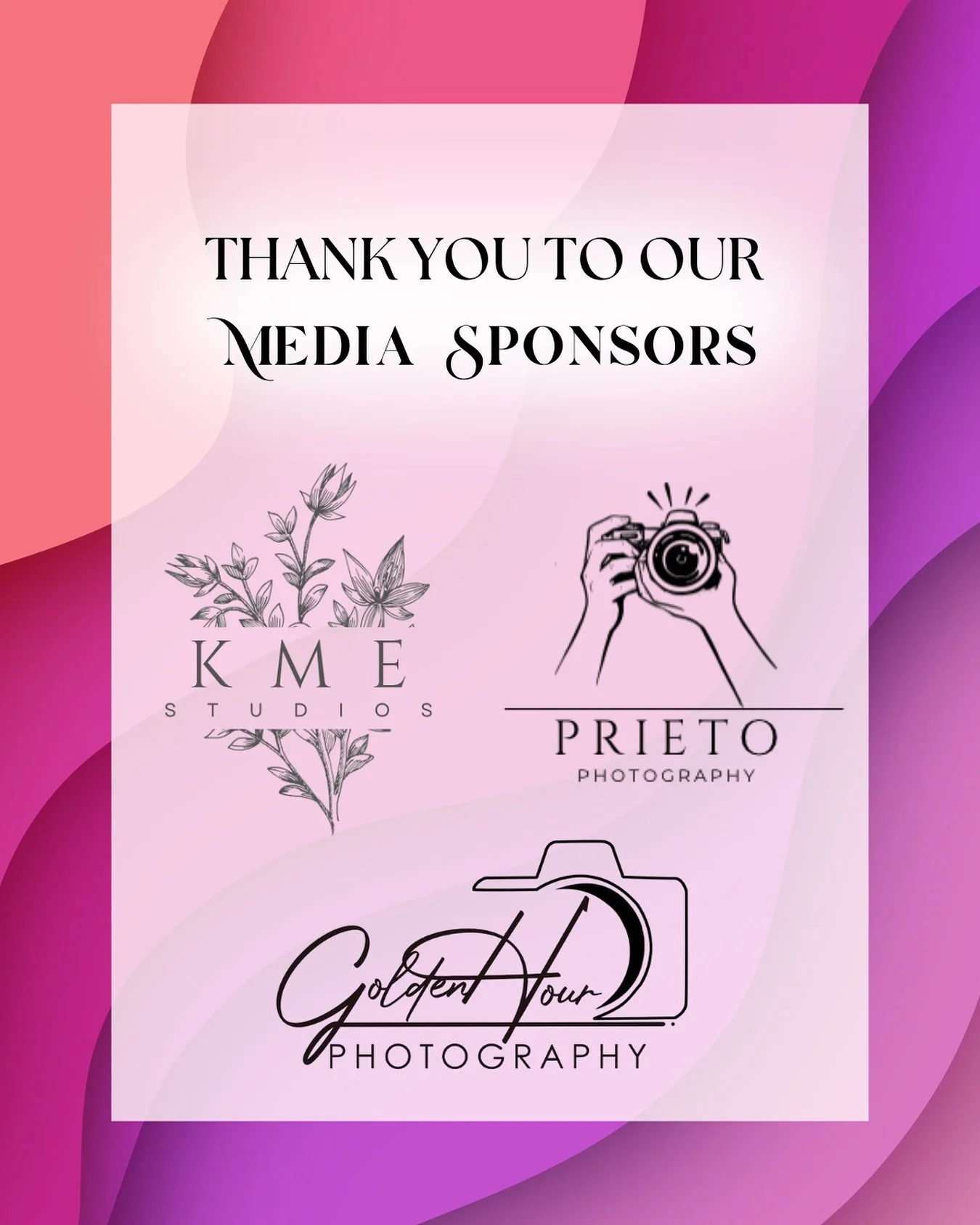 We want to send a heartfelt thank you to our media sponsors for helping make the First Annual Impactful Women of West Texas Awards Gala an unforgettable night!✨

Your support as a partner is invaluable and directly contributes to empowering and build