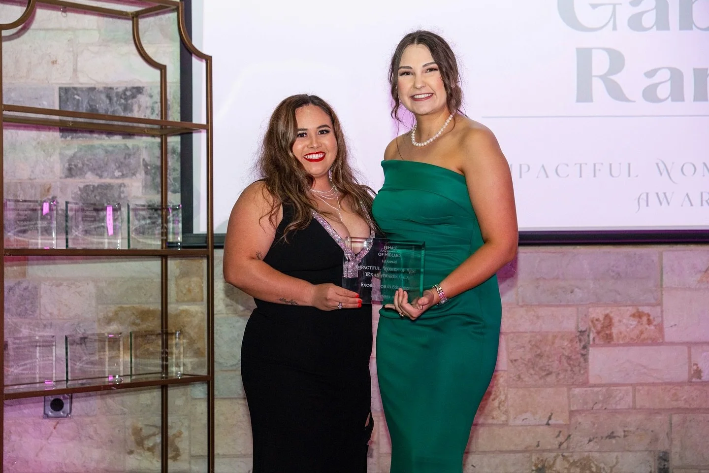 Congratulations to our amazing award winners from the Impactful Women of West Texas Gala! 🏆 The work you have done and continue to do is shaping Weat Texas into one of the best communities to be a part of. 

Group 3:
⭐️Excellence in Education - Gabr