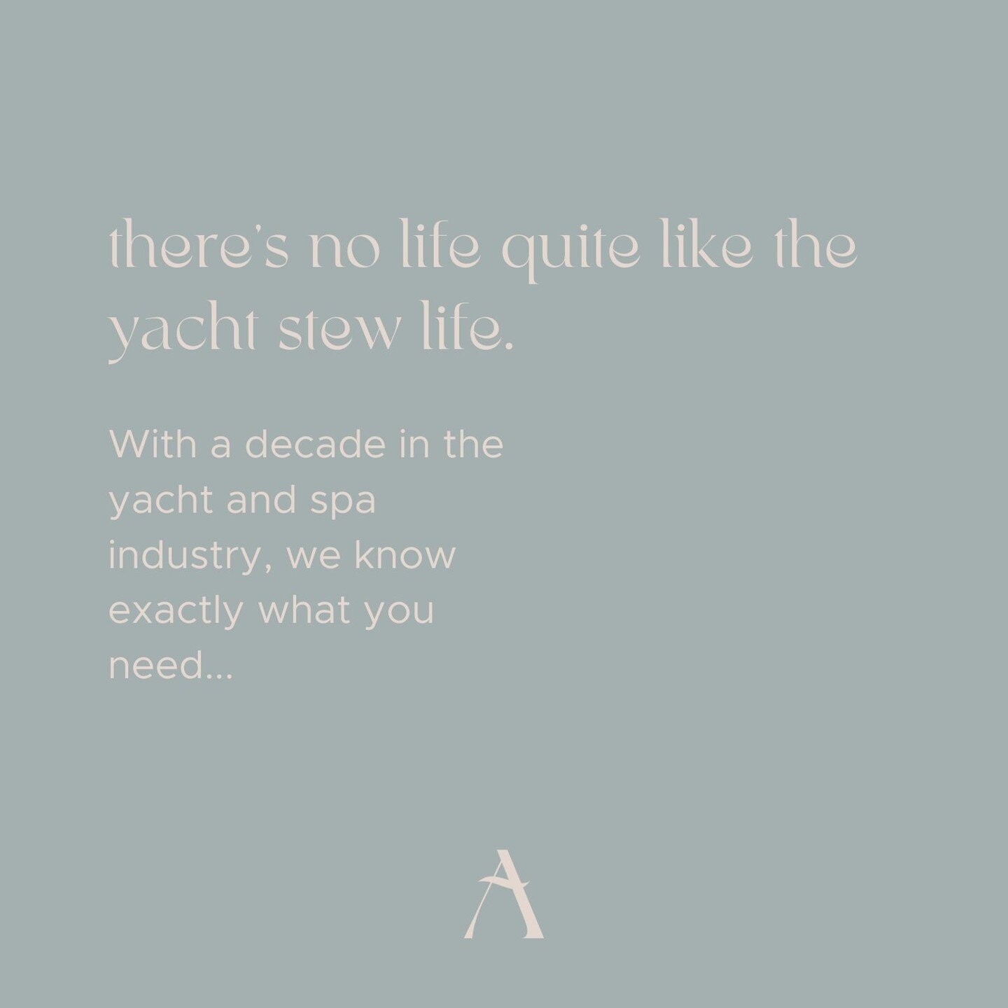 Yacht 🫧 Stew 🫧 Life⁠
⁠
One minute you love it, the next not so much. It&rsquo;s a bloody roller coaster at the best of times &ndash; I know, I lived it and breathed it for 8 years. I was a Stew/Beauty therapist for all of those years and it was tou