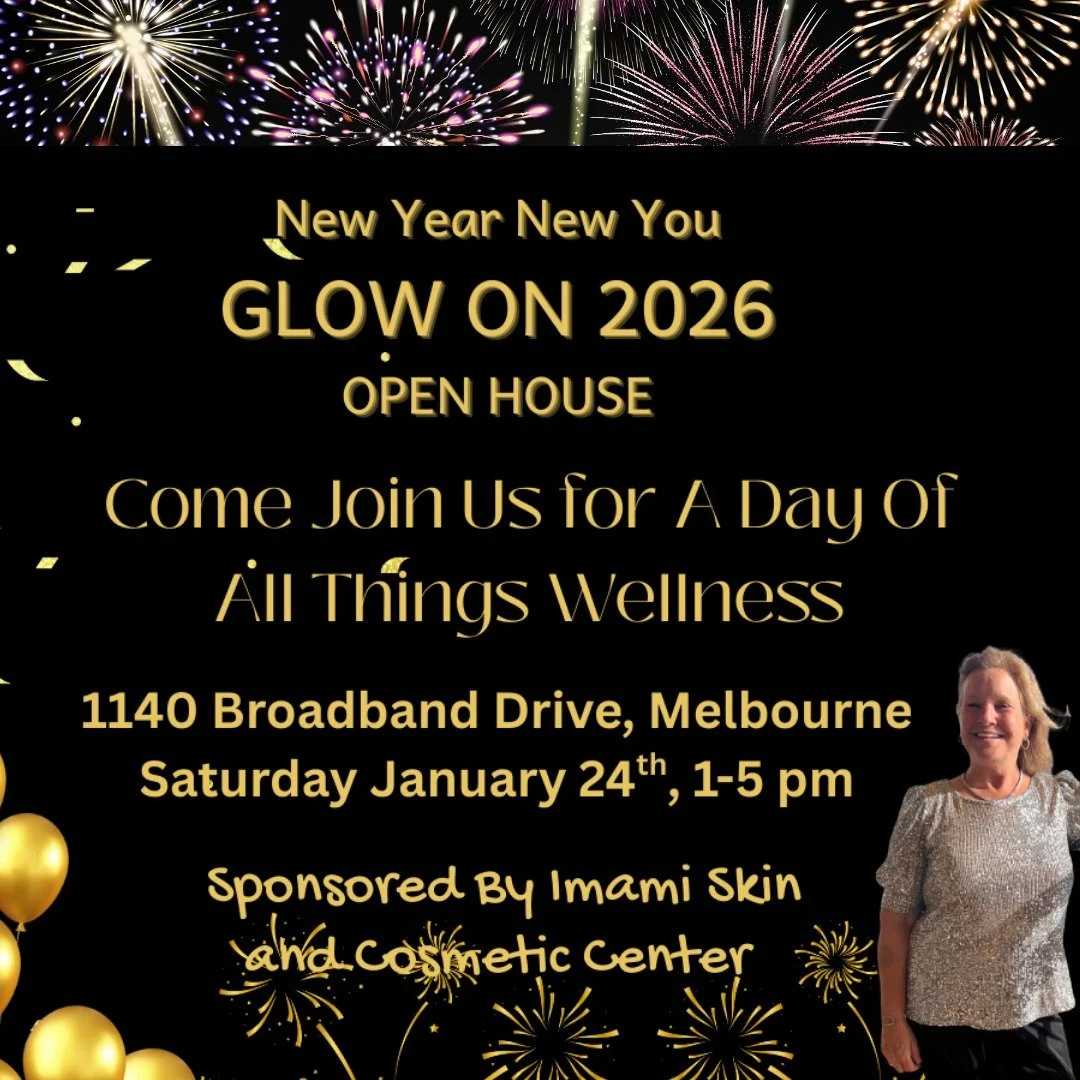 I&rsquo;m so excited to be part of the New Year New You: Glow On 2026 Open House on January 24 in Melbourne, FL 

This amazing event is hosted by @imamiskin and brings together incredible local vendors, wellness experts, and community connections.

A