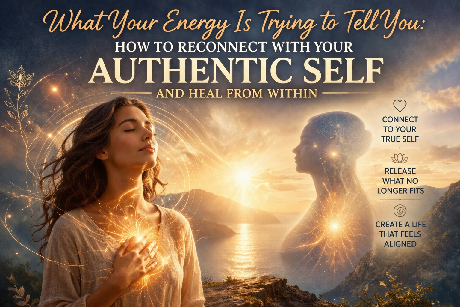 What Your Energy Is Trying to Tell You: How to Reconnect With Your Authentic Self and Heal From Within