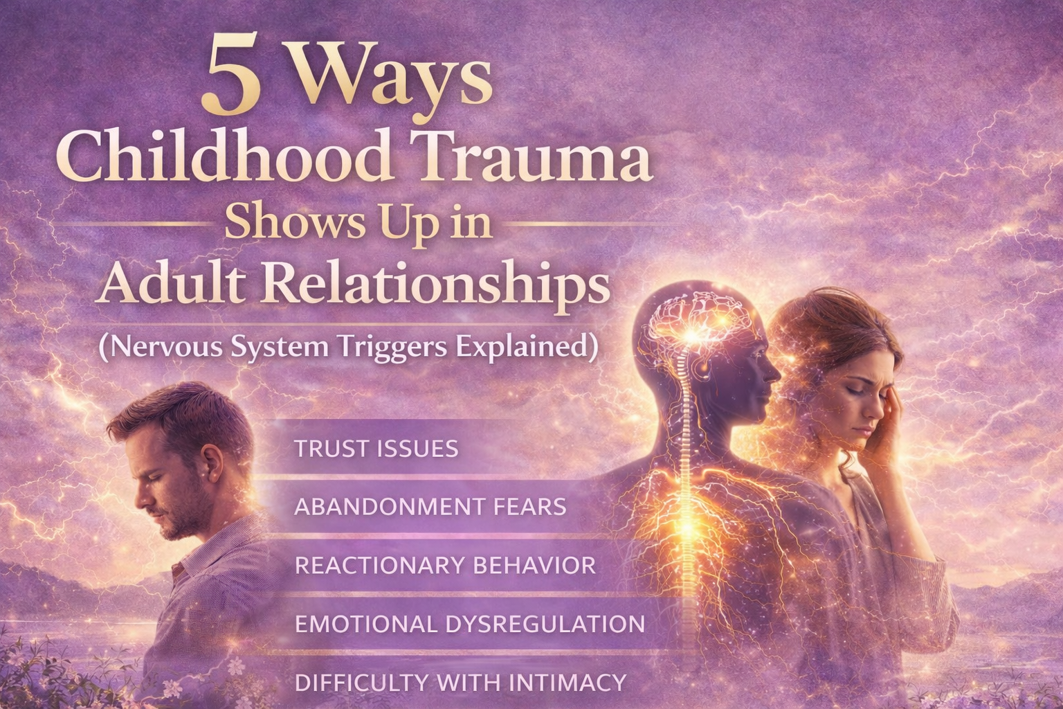 5 Ways Childhood Trauma Shows Up in Adult Relationships (Nervous System Triggers Explained)
