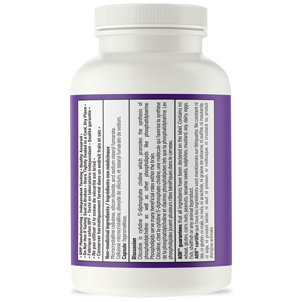 AOR 04294 - Citicoline - 150cc Wrapround - Render - Side 2 - CAN - NV02.10.png