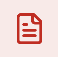 Icon of a document with lines of text and a folded corner.