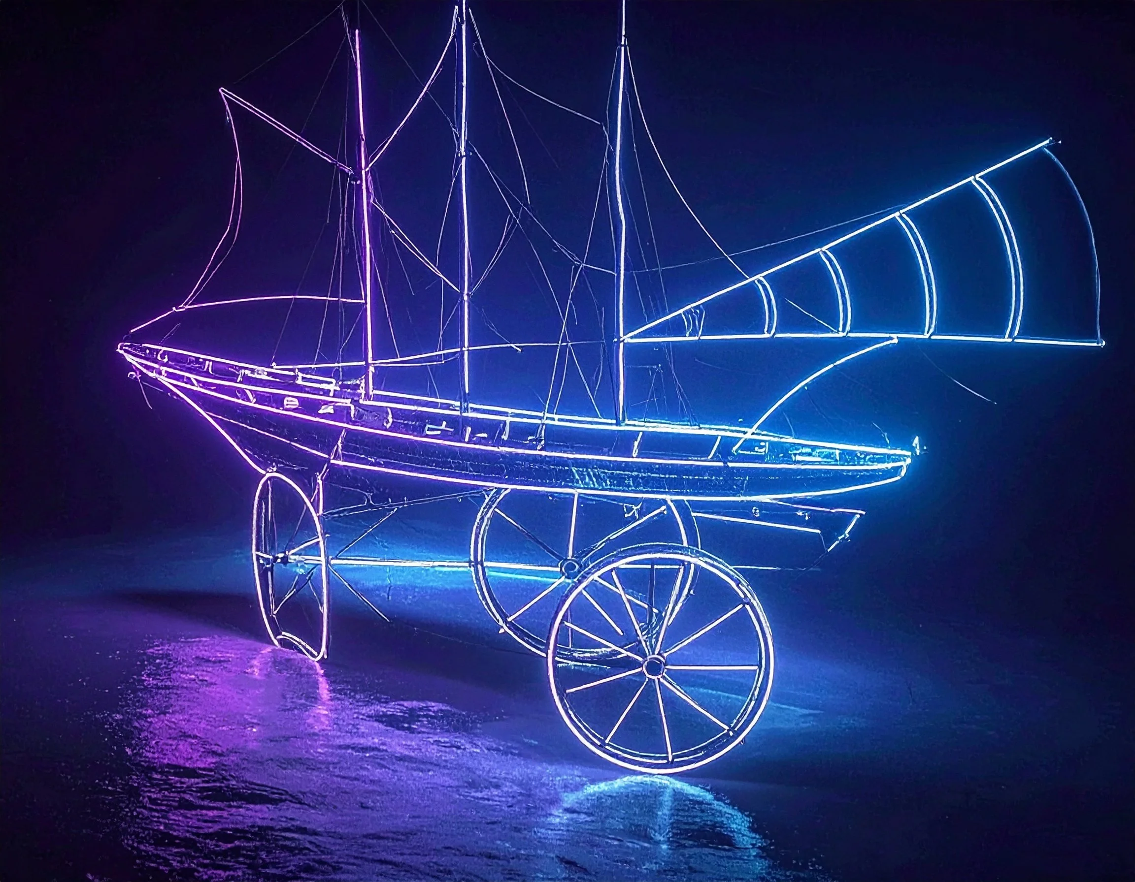 Firefly Neon sculpture boat 804398.jpg