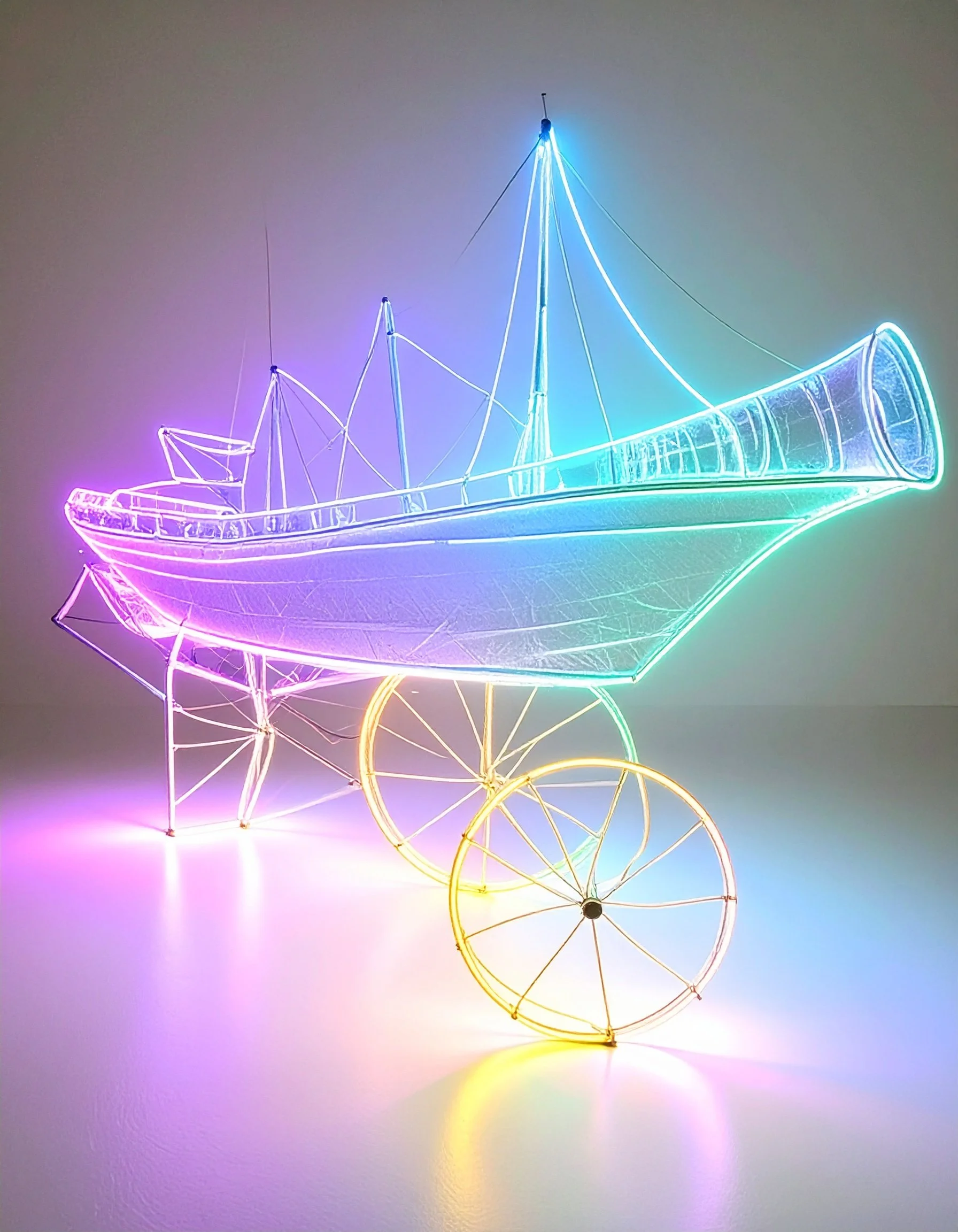 Travelling Home : Talking to light with sound.