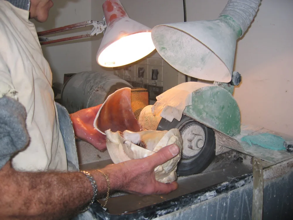 Step 1b "scoppatura"