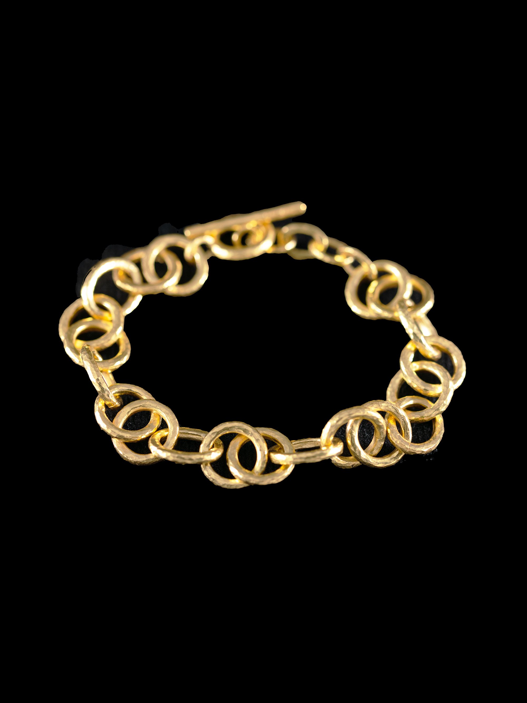 Heavy Link Gold Bracelet