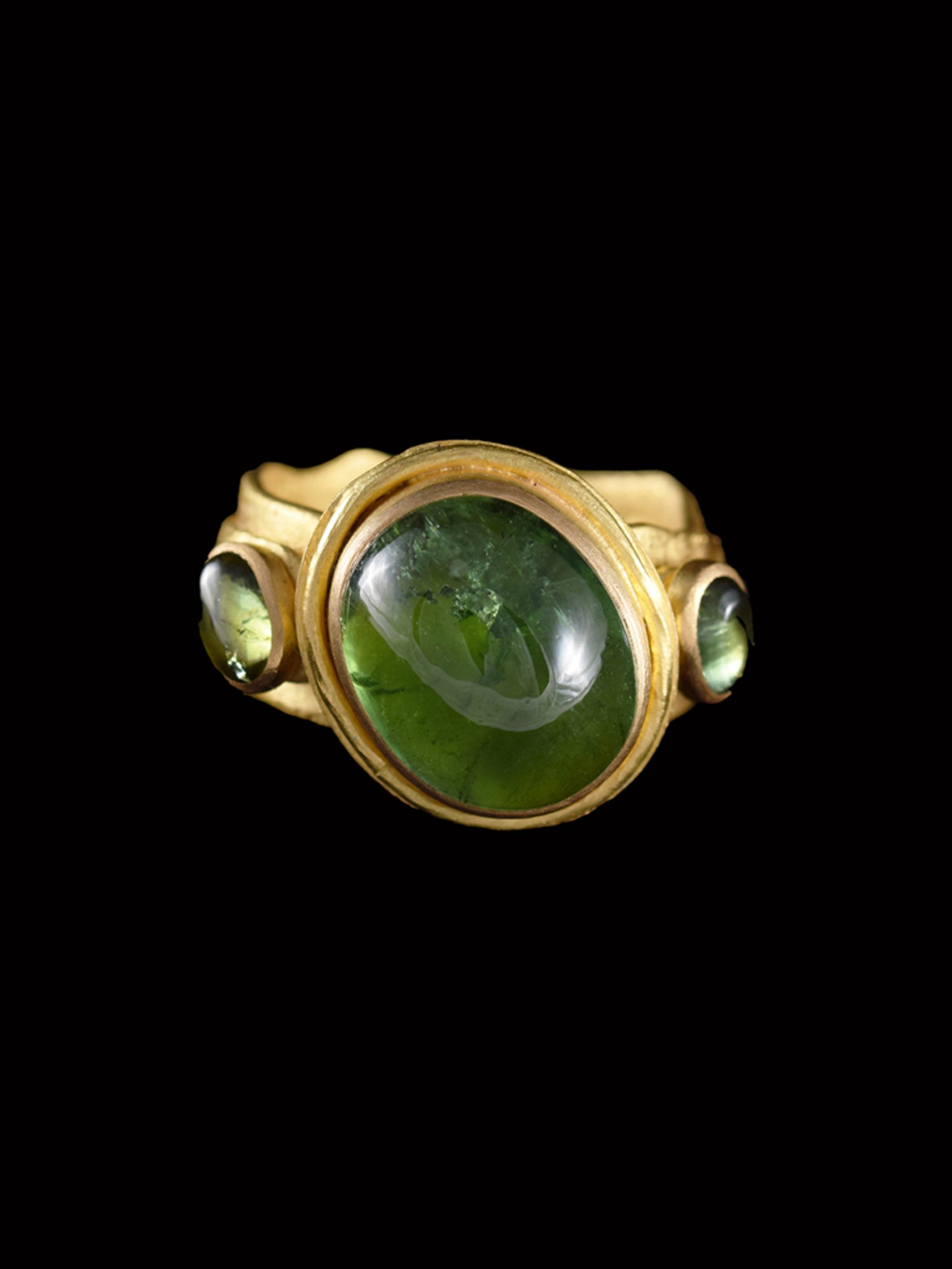 Green Tourmaline Ring