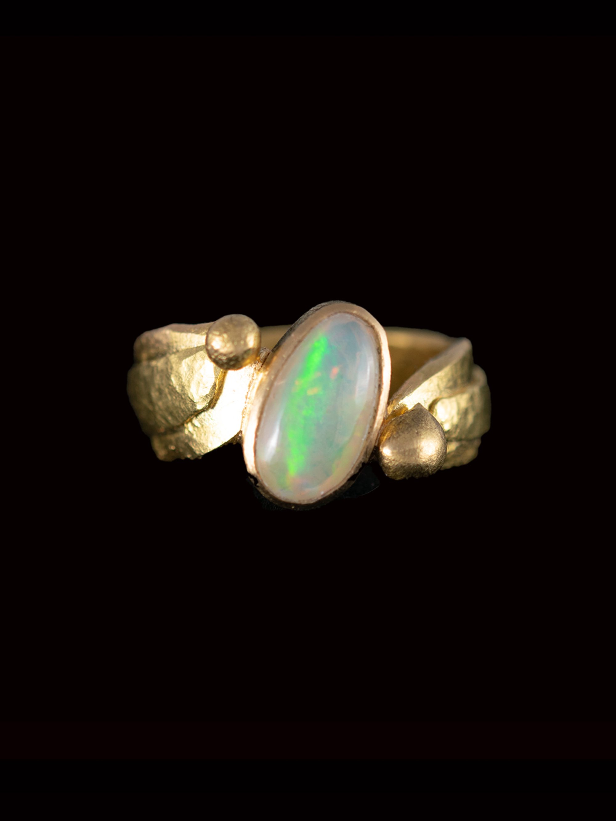 Oval Opal Ring