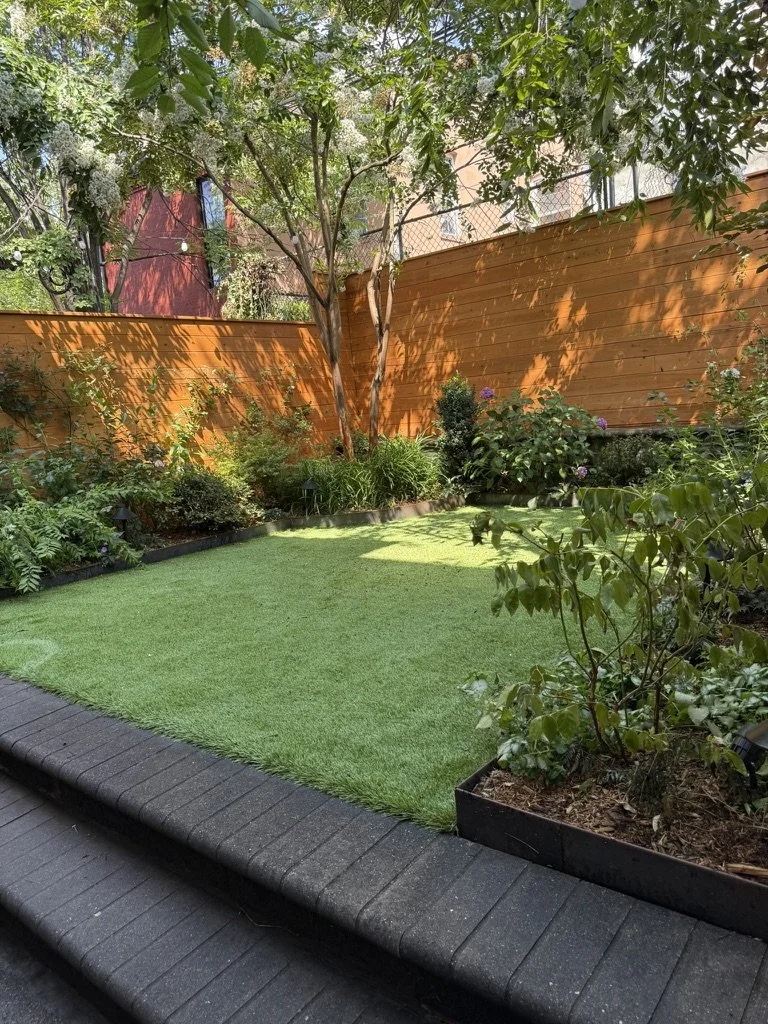 Custom fencing and corten steel edging