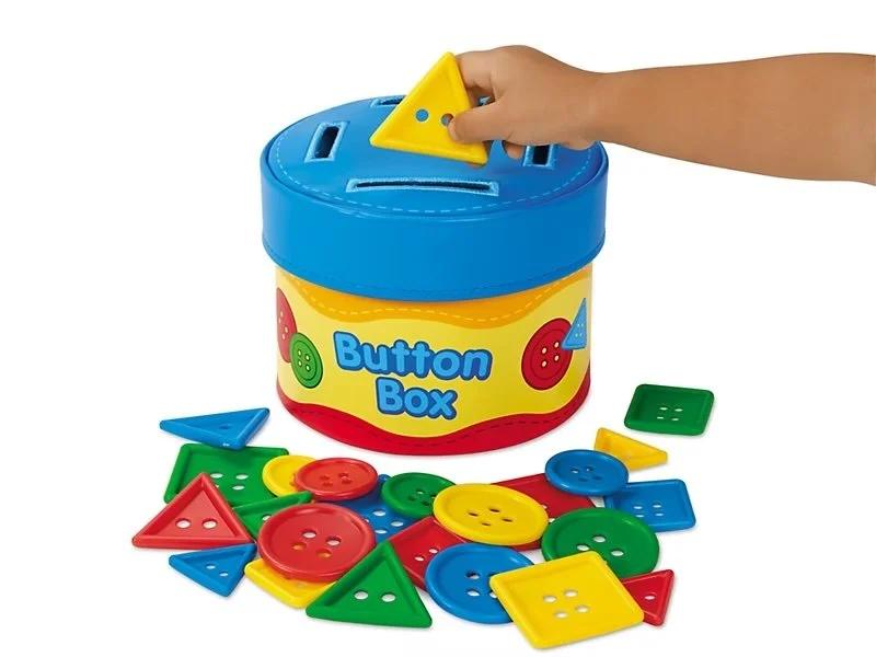 Button Size-Sorting Box
