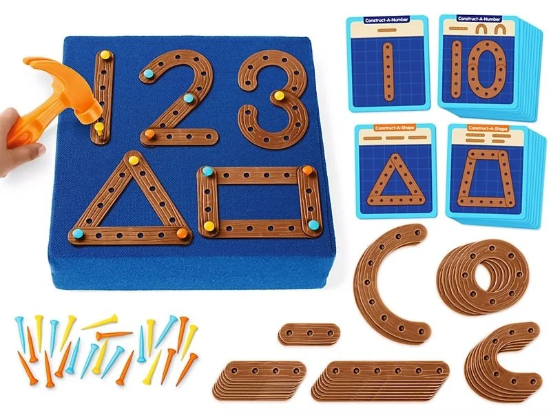 Construct-A-Number Math Activity Center