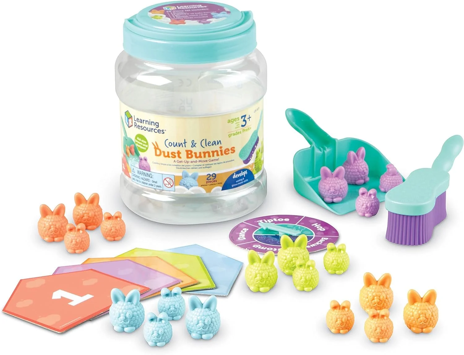 Count &amp; Clean Dust Bunnies