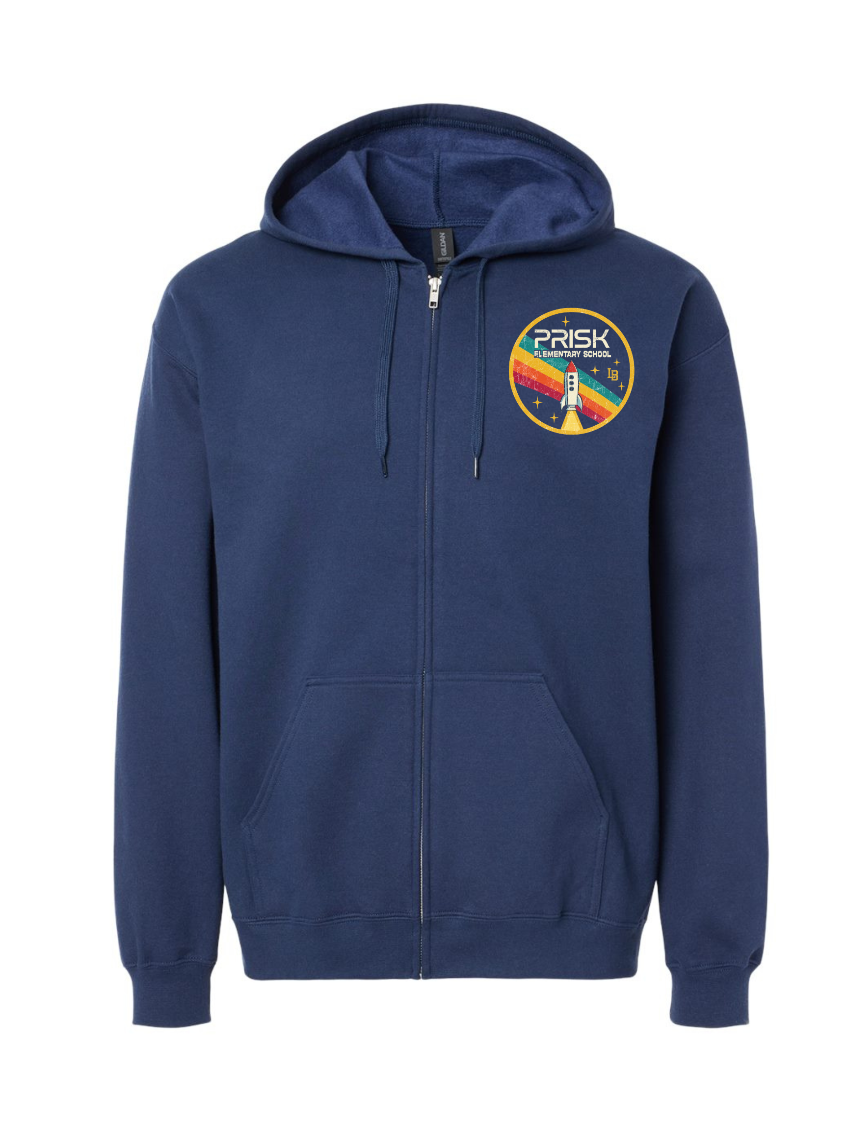 PRISK - Vintage NASA Zip-Up Hoodie