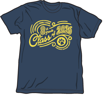 CUBBERLEY 8th GRADE - Class Shirt