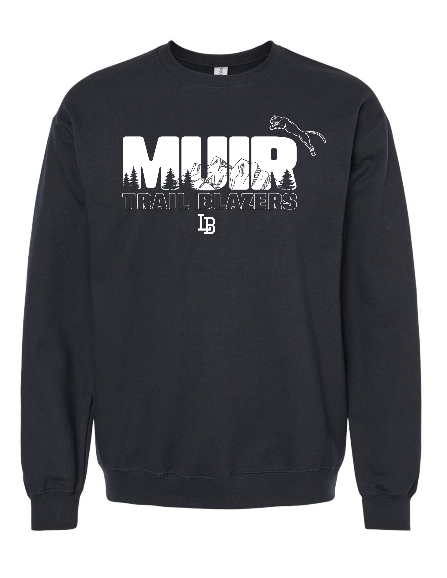 MUIR ACADEMY - Jump Logo Crewneck