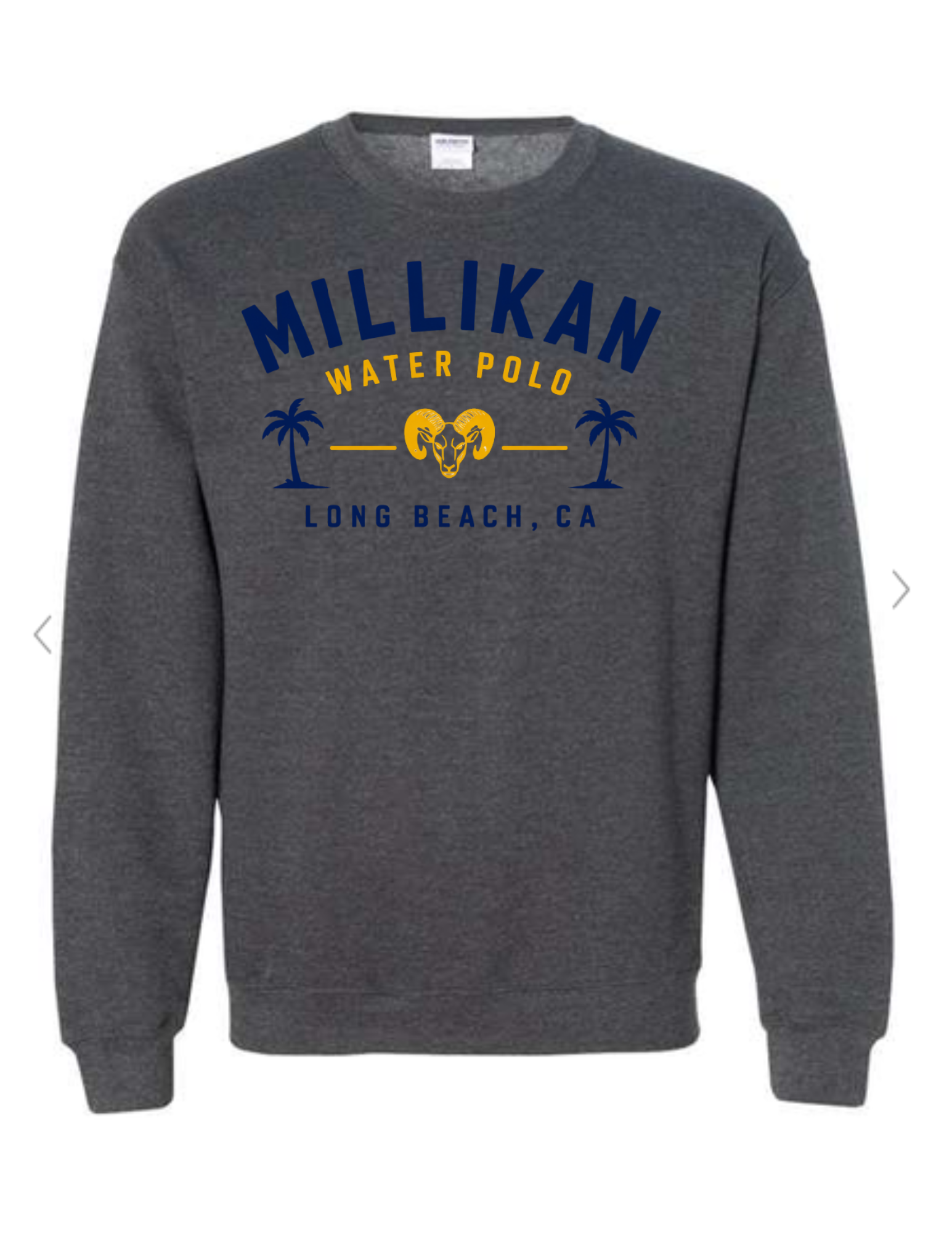 MILLIKAN BOYS WP - Palm Tree Logo Crewneck