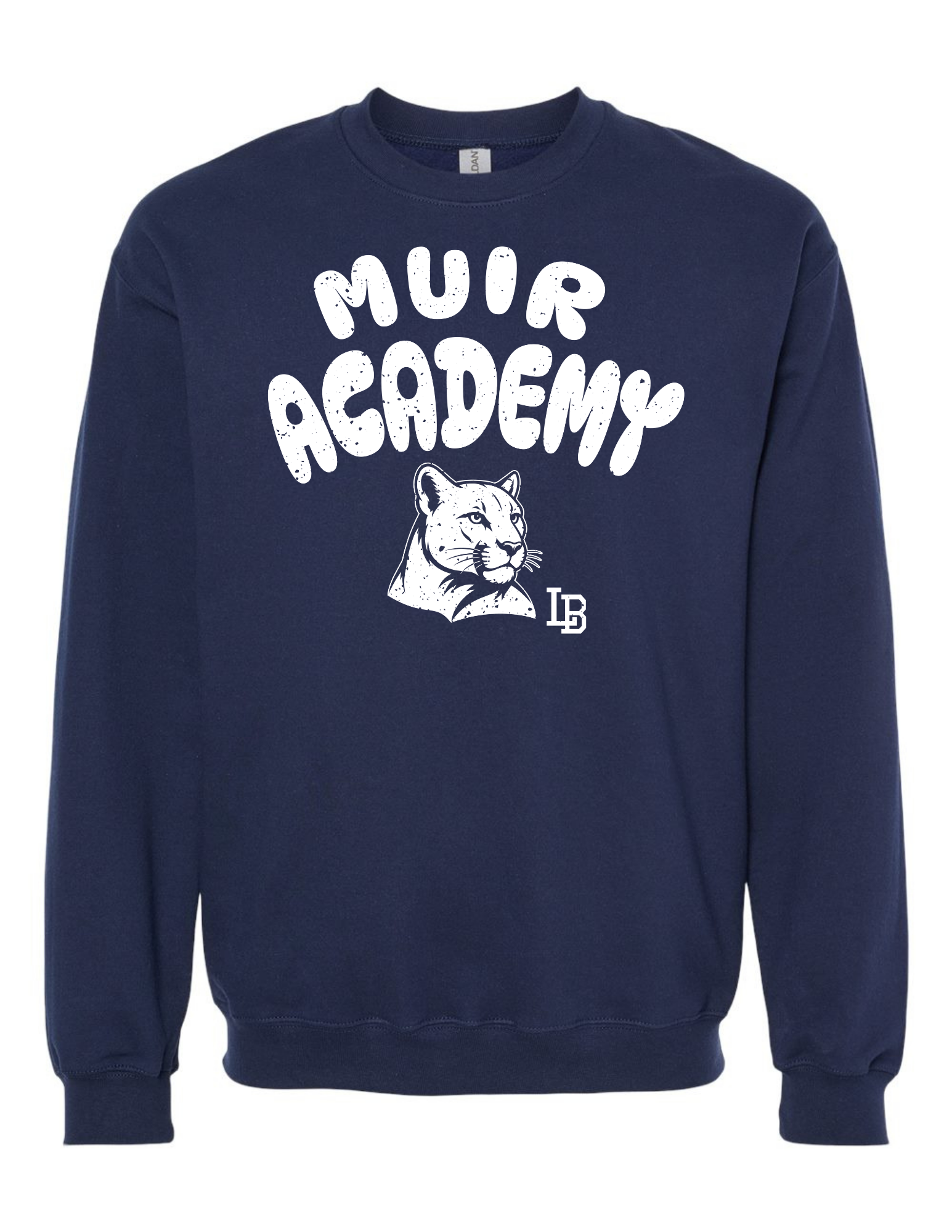 MUIR ACADEMY - Round Logo Crewneck
