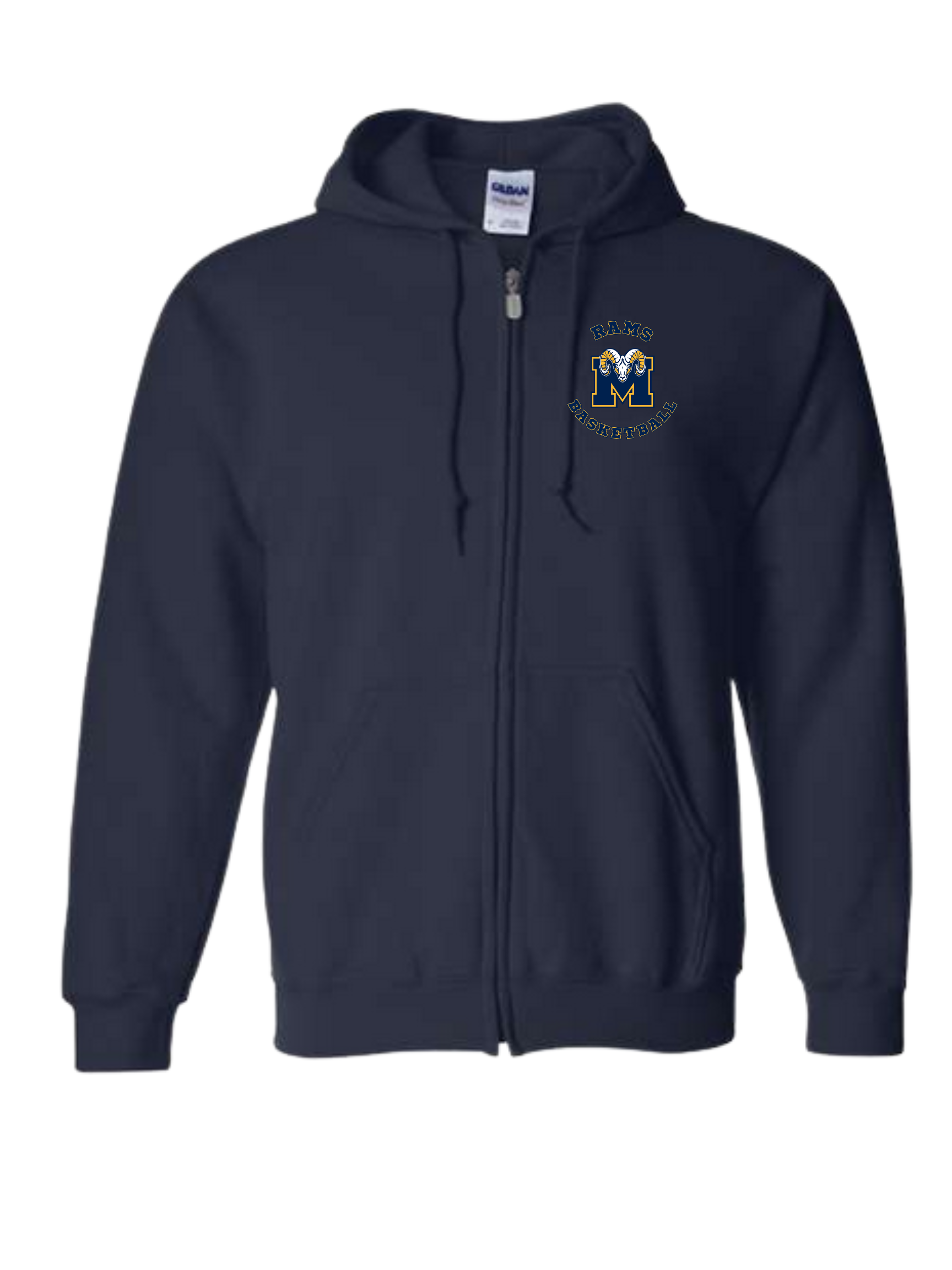 Mil WBB - Lady Rams Zip Up