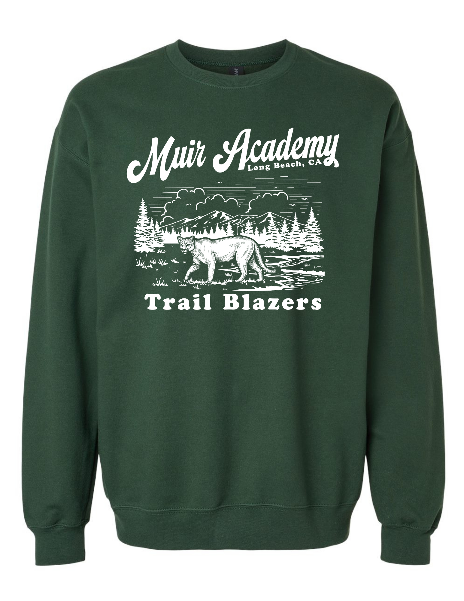MUIR ACADEMY - Scene Logo Crewneck