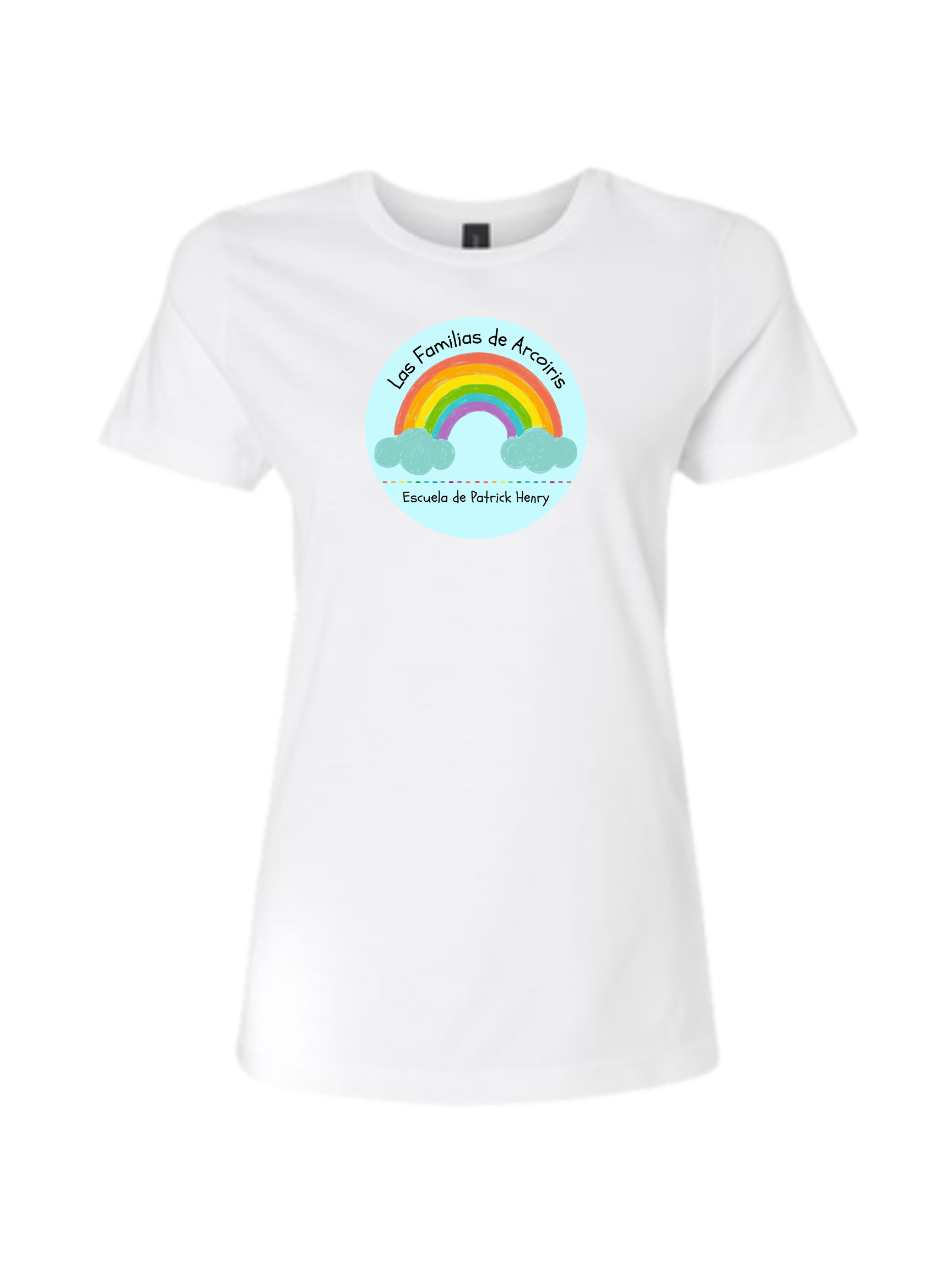 PHES - Rainbow Famlies Womens Cut Shirt