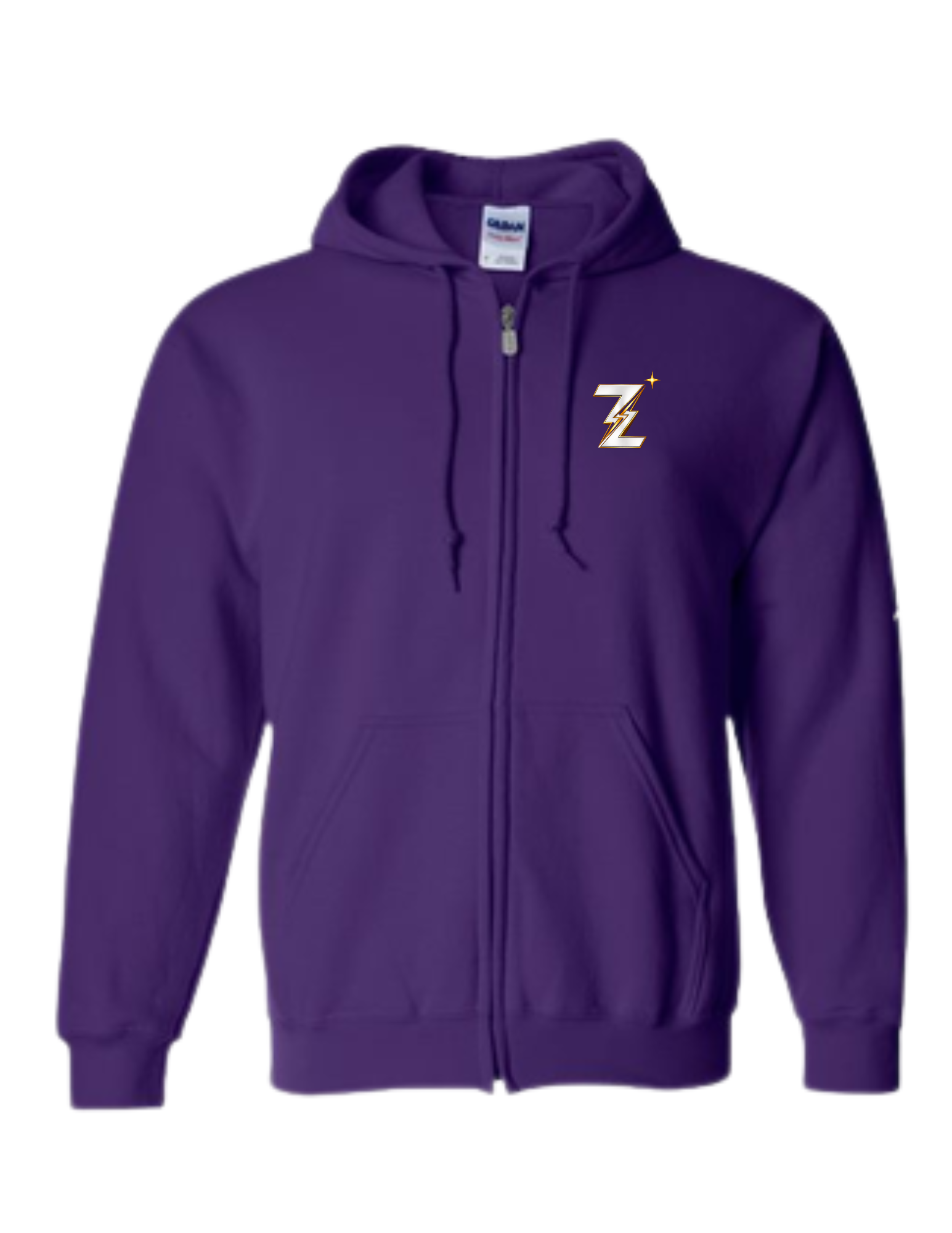 ZENITH - Logo Zip UP Hoodie
