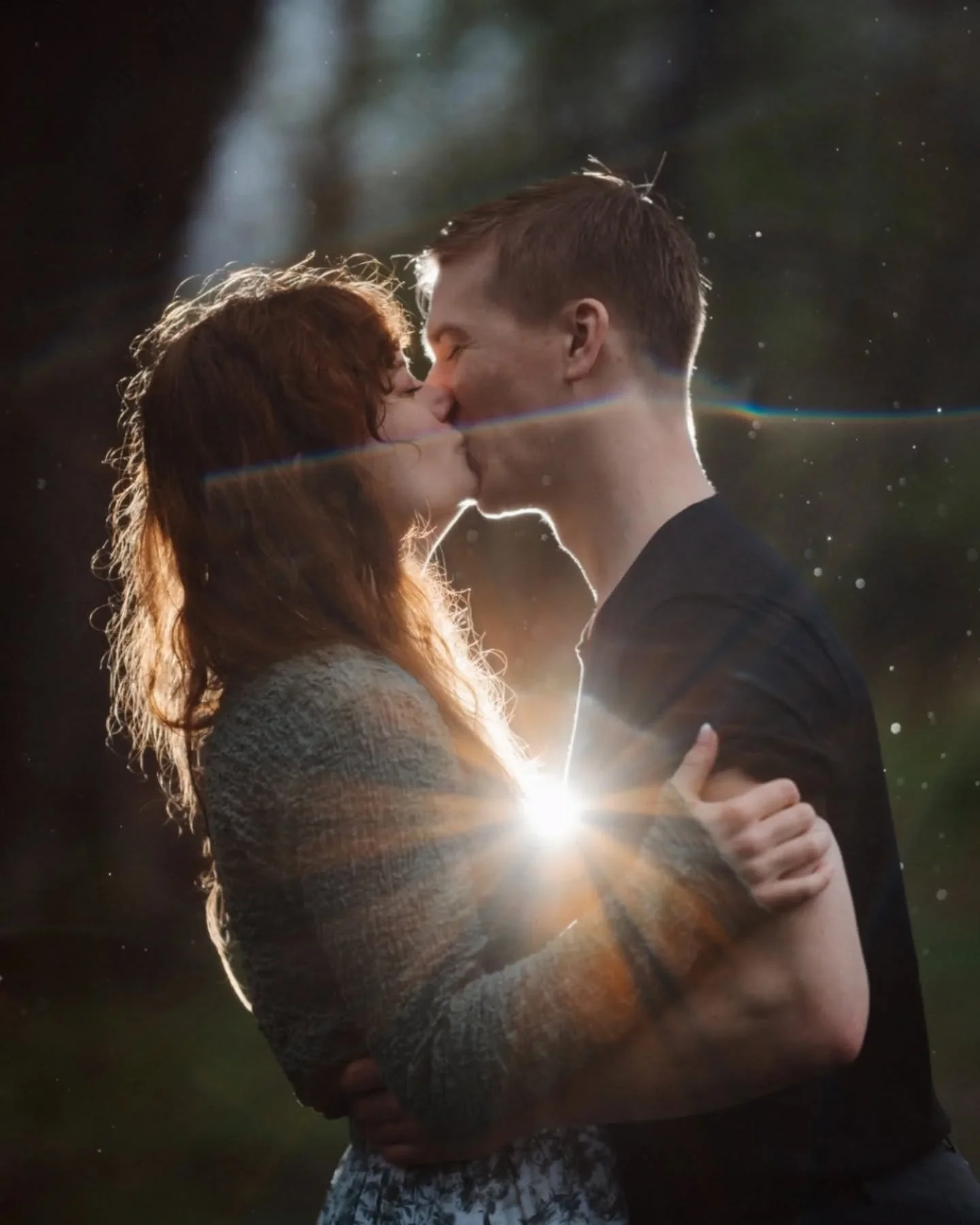 I am so happy to have couples in my orbit who not only want me to come take pictures of their cats but who will go out and play in the rain. This just goes to show: we can still have fun and make some magic together even if the weather didn't hold ou