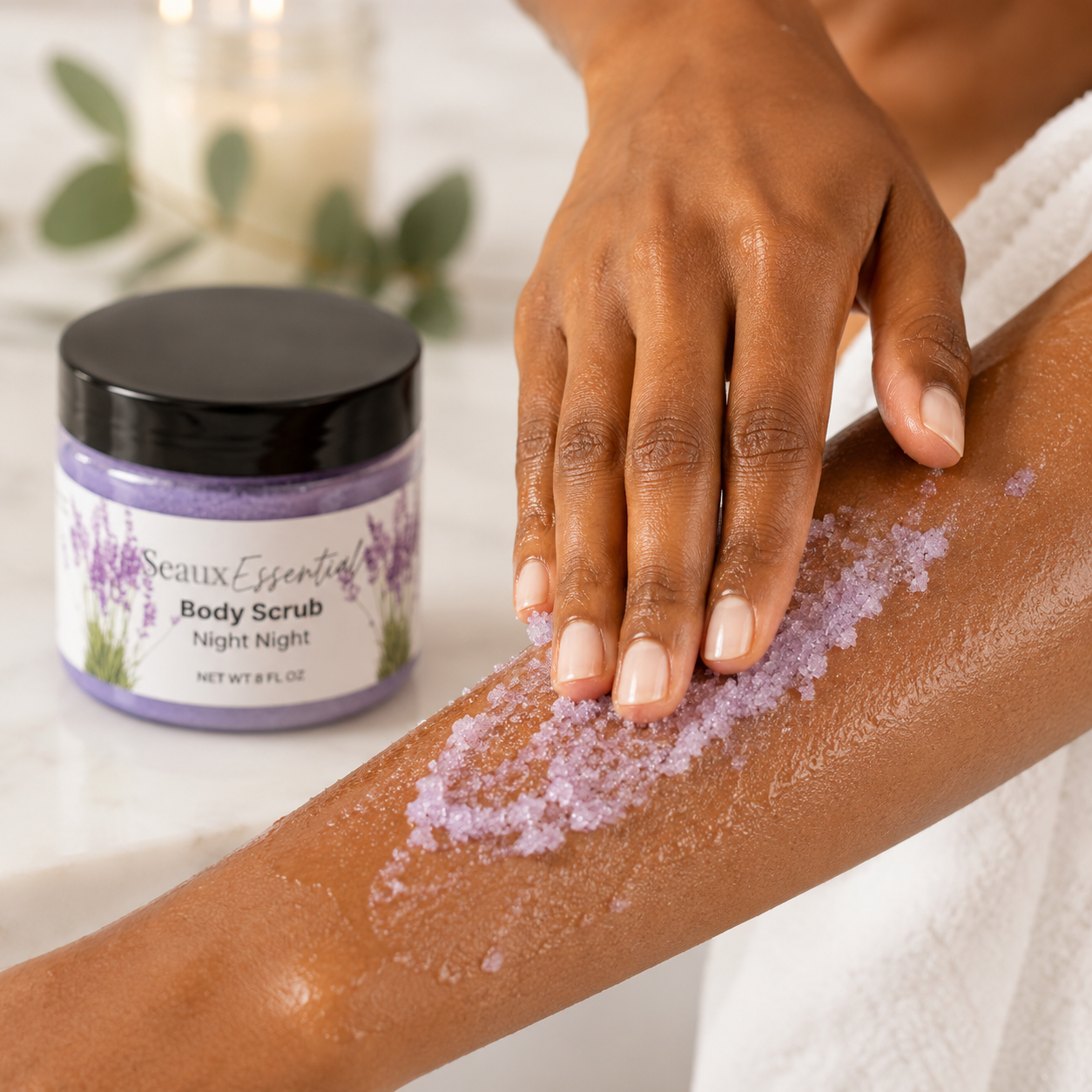 Night Night Sugar Scrub - Emulsified Sugar Scrub