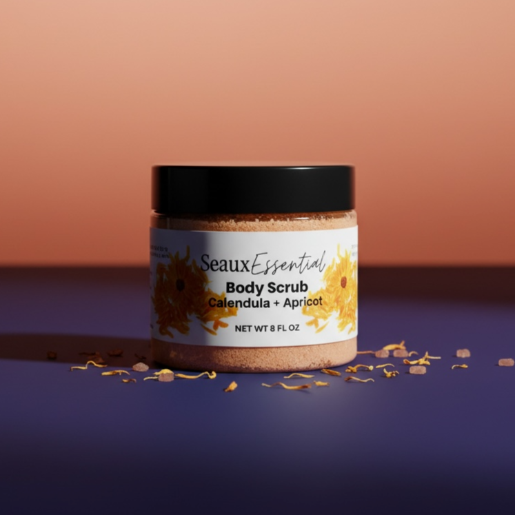 Calendula & Apricot Body Scrub