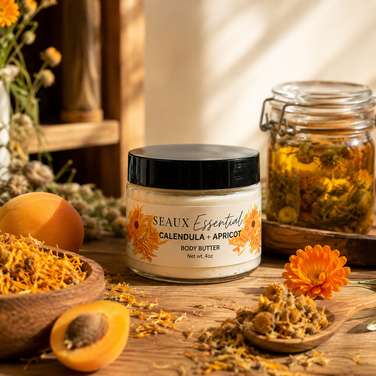 Calendula + Apricot Body Butter