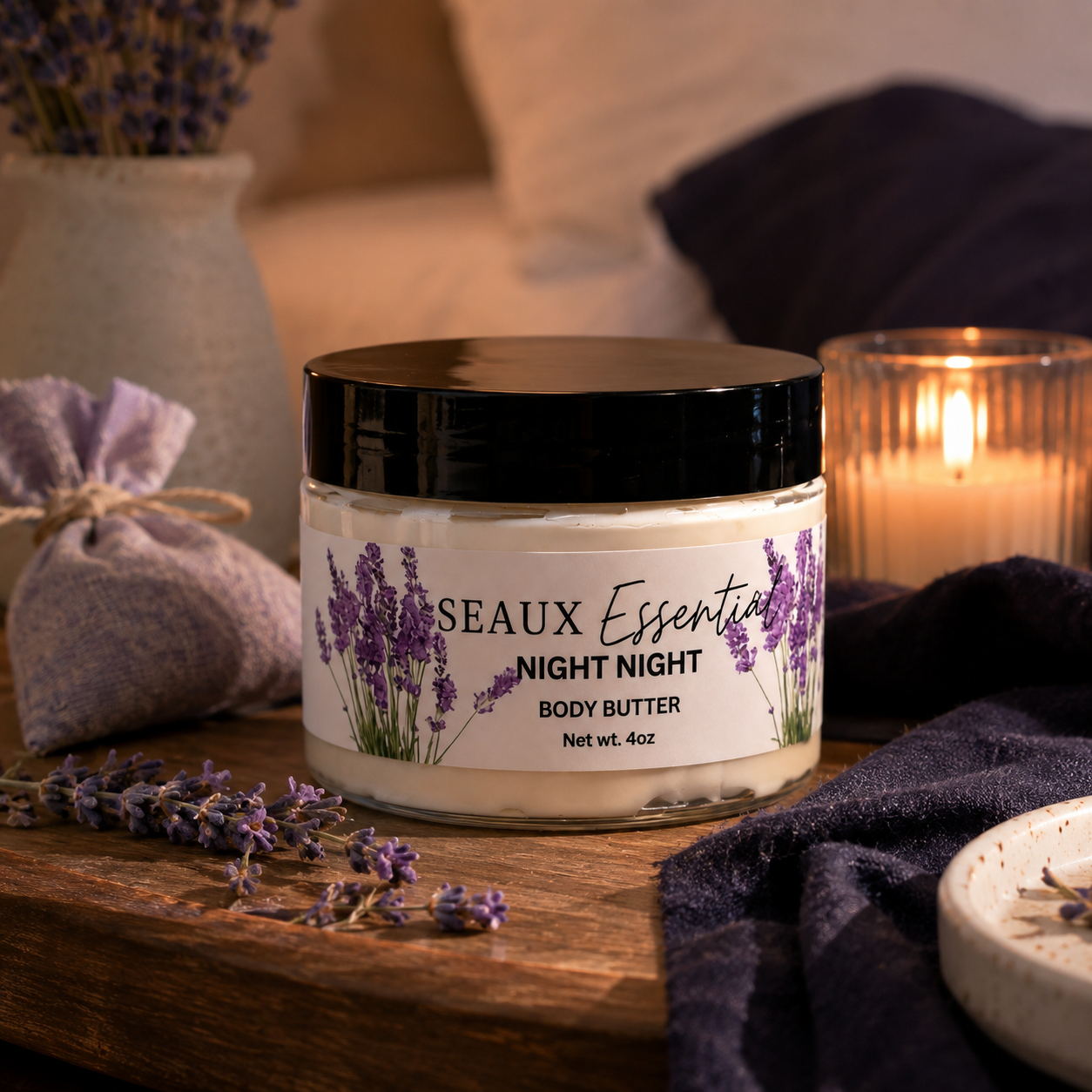Night Night Body Butter - Lavender & Night Violet