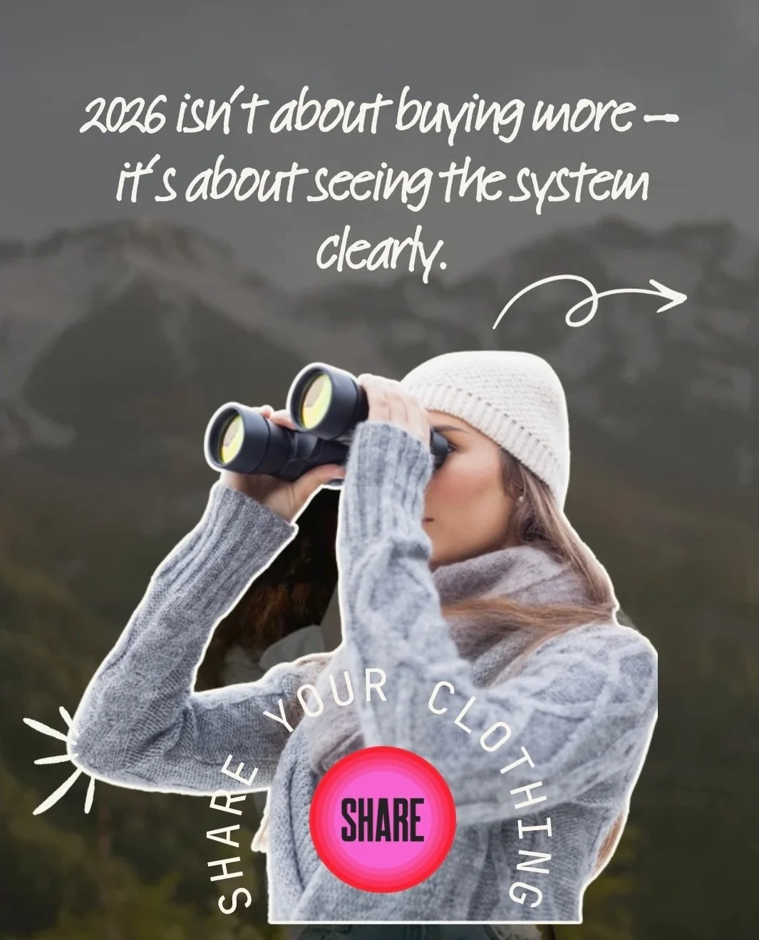 After the holidays, we&rsquo;re buried in things&mdash;what we gave, what we received, what we already owned. 

&ldquo;New&rdquo; was supposed to fill our cups. Maybe some of it did- maybe some of it didn&rsquo;t. 

SHARE exists for this moment. Uplo