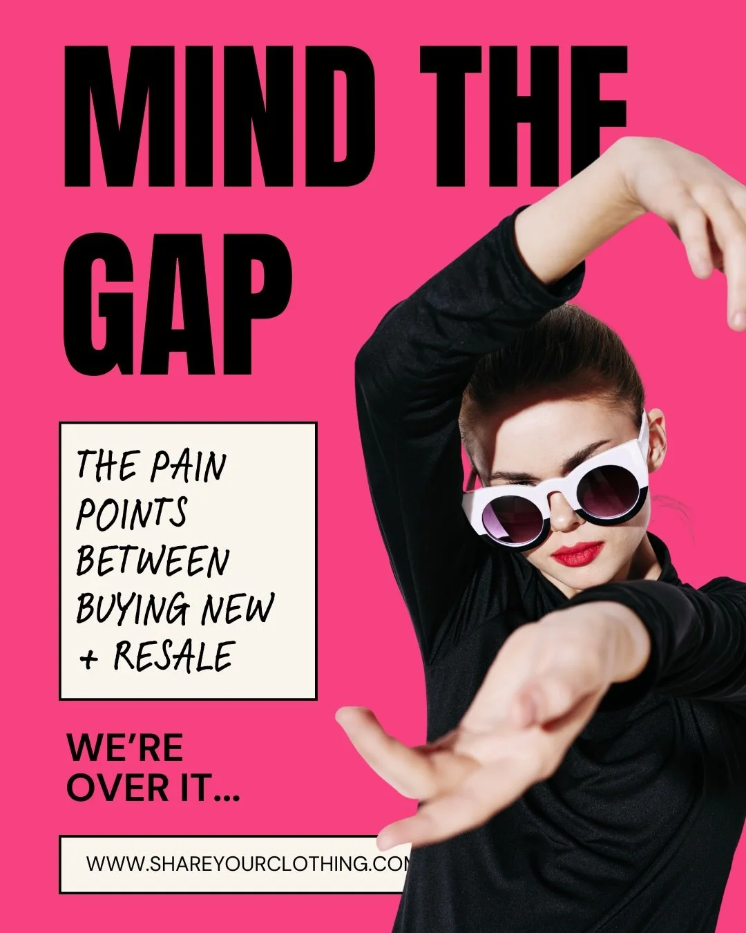 MIND THE GAP: Between what your clothes are worth to you + what the resale market says they&rsquo;re worth. The market was never built to honor how much you spend on your clothes. So I built SHARE- where the math will math&hellip;in YOUR FAVOR. 

On 