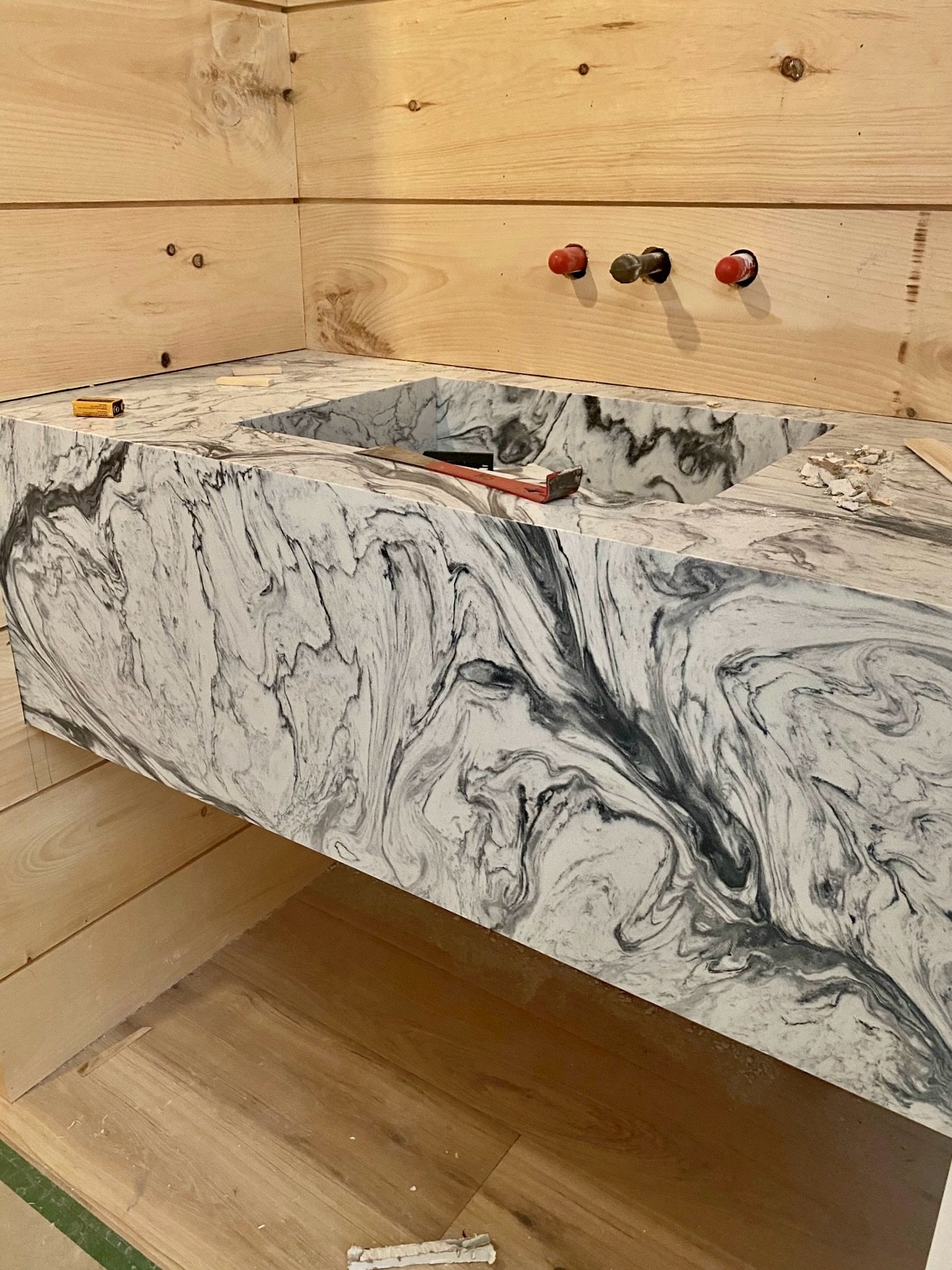 TRU MODERN FARM | From rough-ins to a refined finish. It&rsquo;s not always easy to see the vision in the early stages, but that&rsquo;s where thoughtful planning and attention to detail make all the difference. The vision is always worth the wait 👀