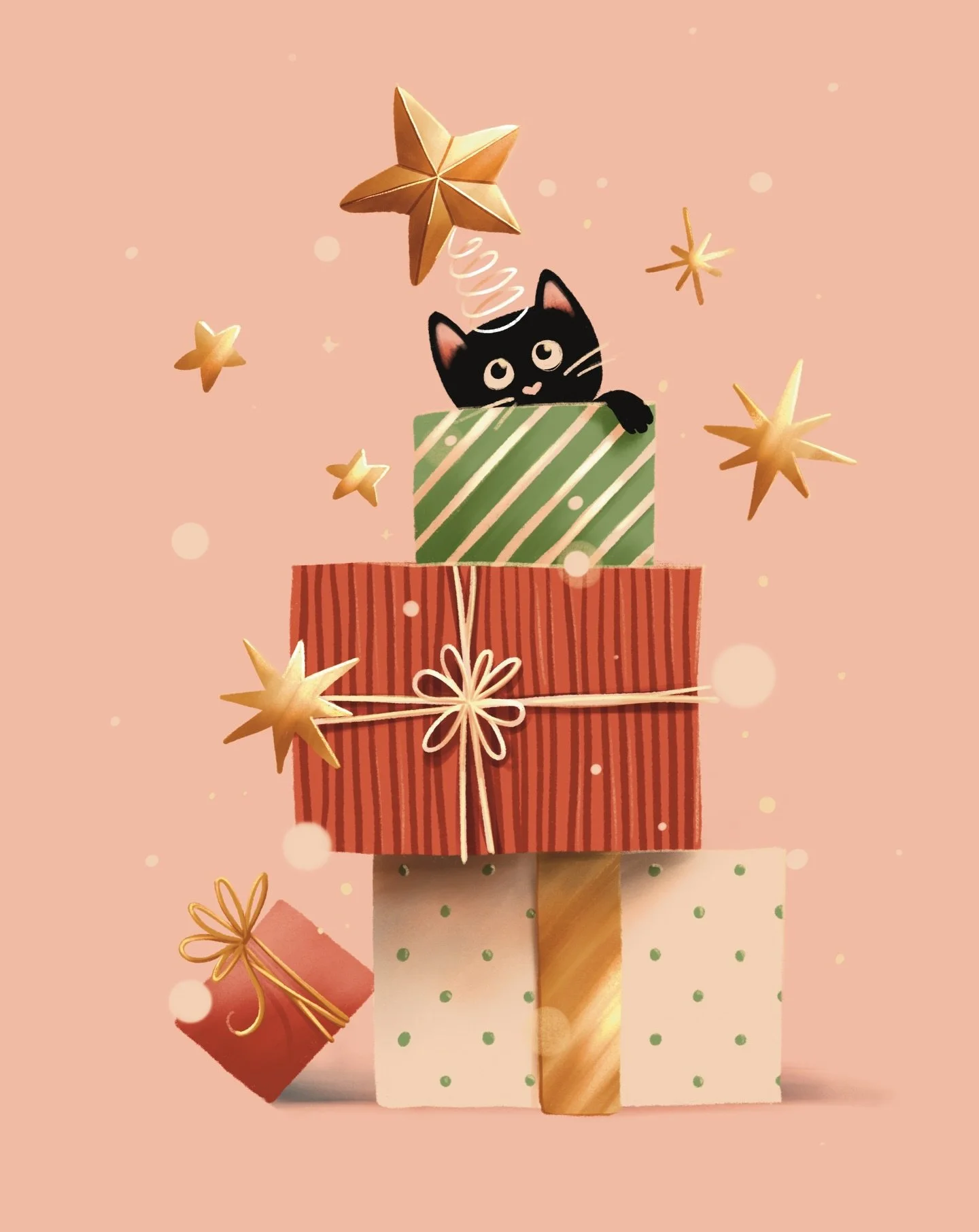 Joyeux No&euml;l! Je vous souhaite que cette p&eacute;riode des f&ecirc;tes vous apporte douceur.. magie et plein de nouveaux souvenirs! ✨
.
.
Catherine