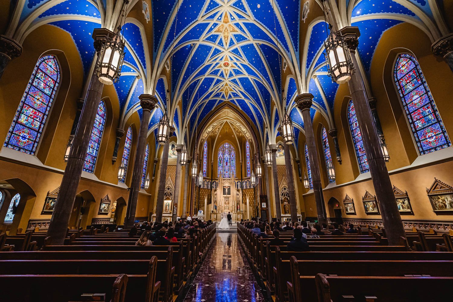 St. Mary's Cathedral Peoria Wedding Photography