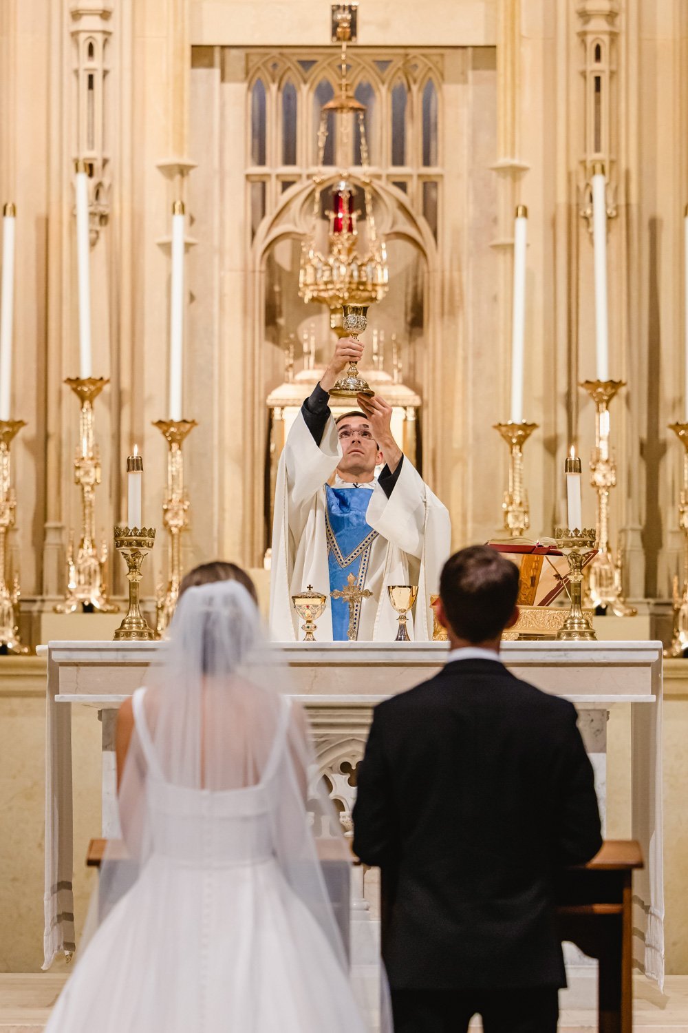 St. Mary's Cathedral Peoria Wedding Photography