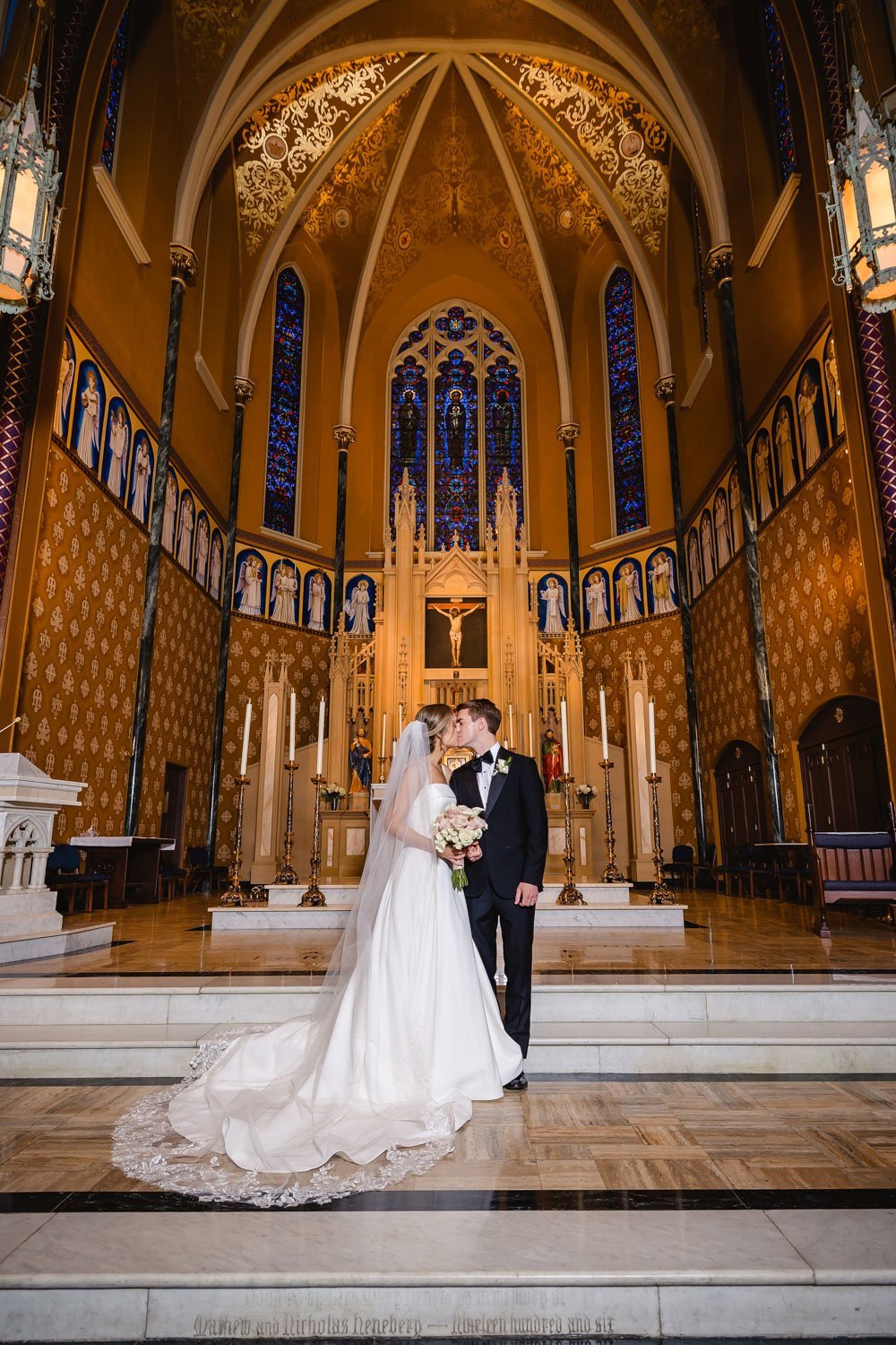 St. Mary's Cathedral Peoria Wedding Photography