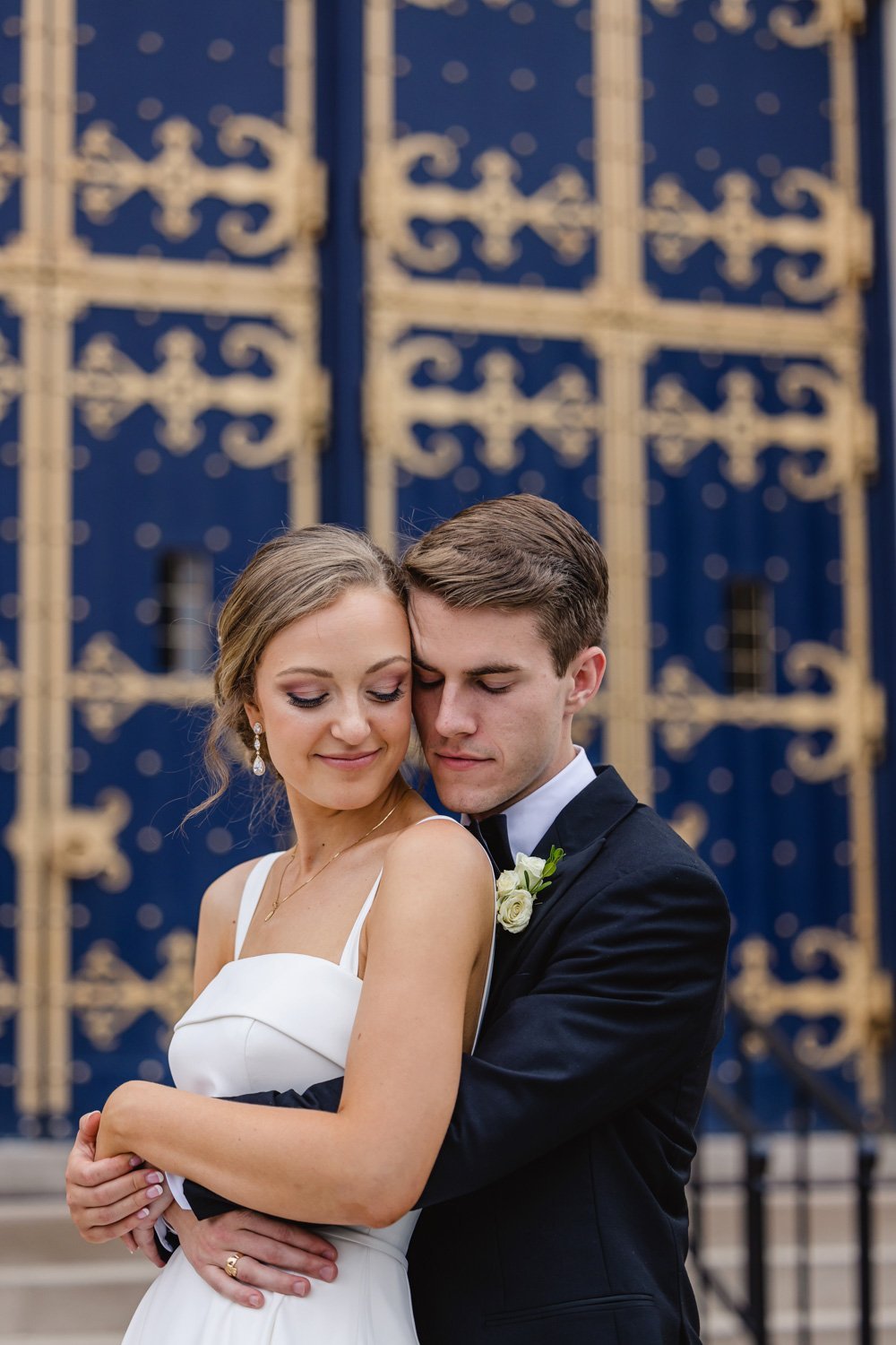 St. Mary's Cathedral Peoria IL Wedding Photography