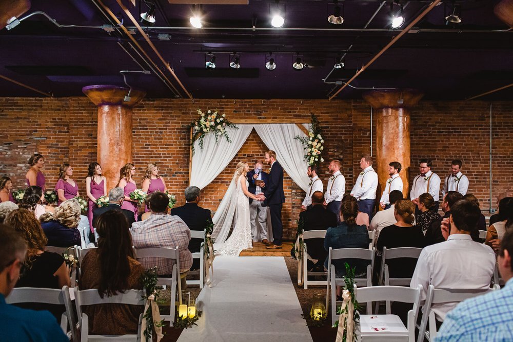 Wedding Ceremony at The Waterhouse Peoria IL